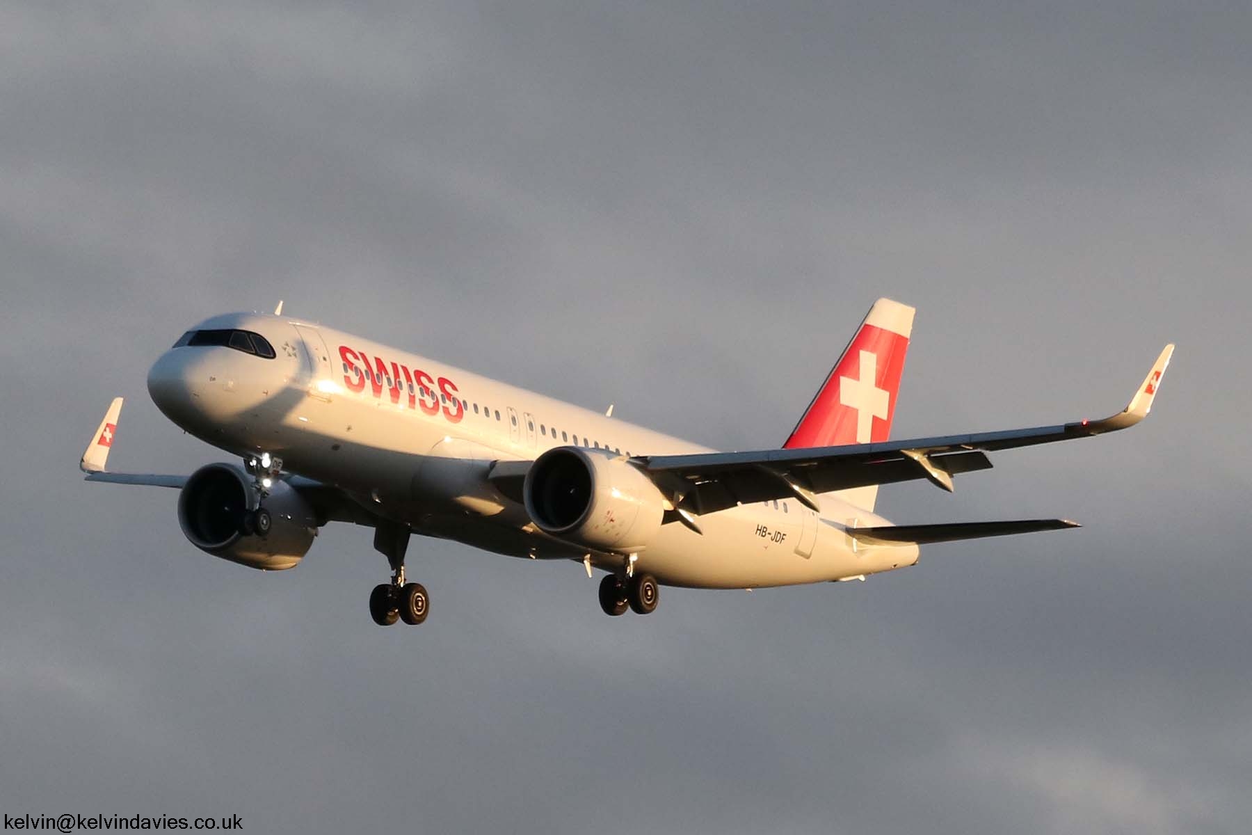 Swiss A320 HB-JDF