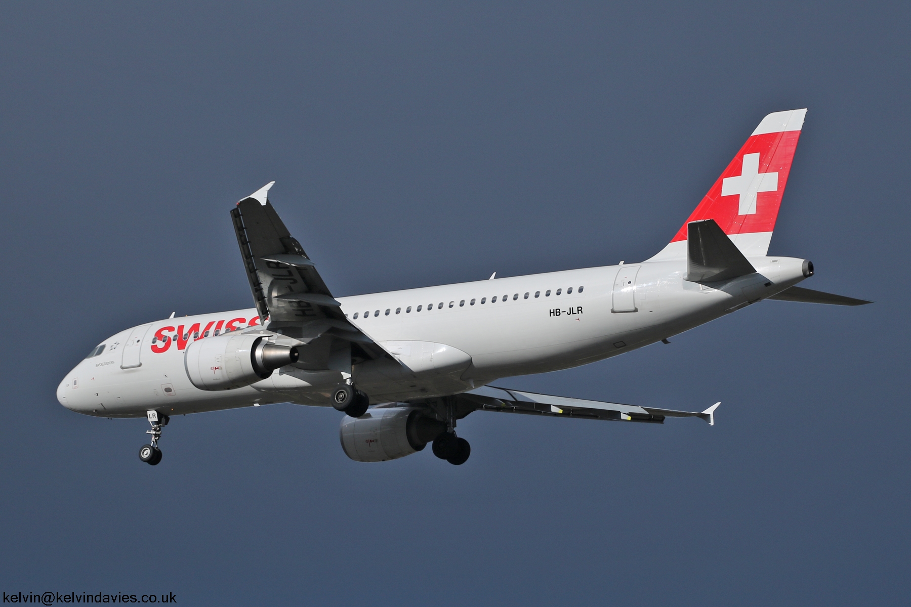 Swiss International A320 HB-JLR