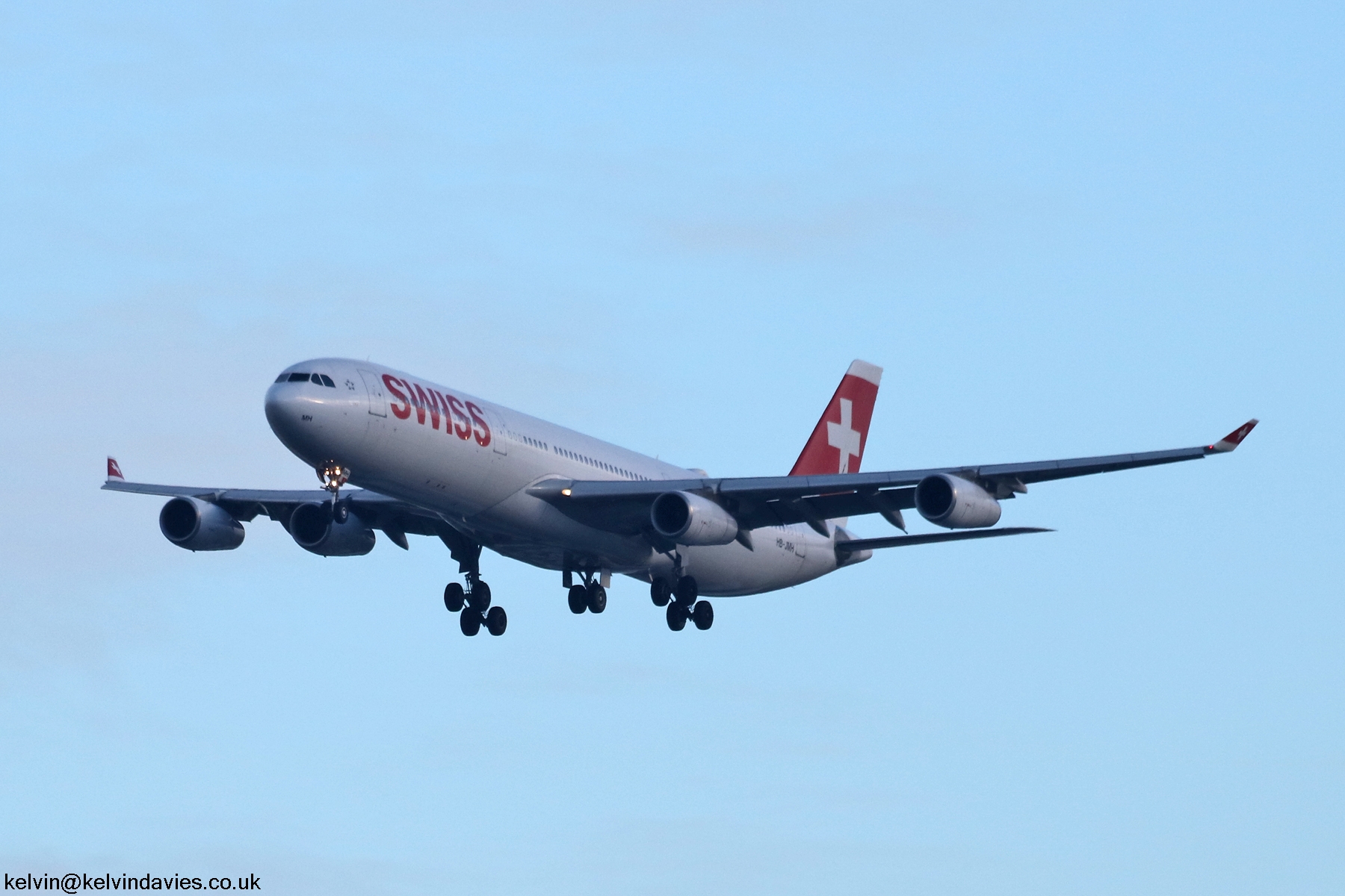 Swiss International A340 HB-JMH