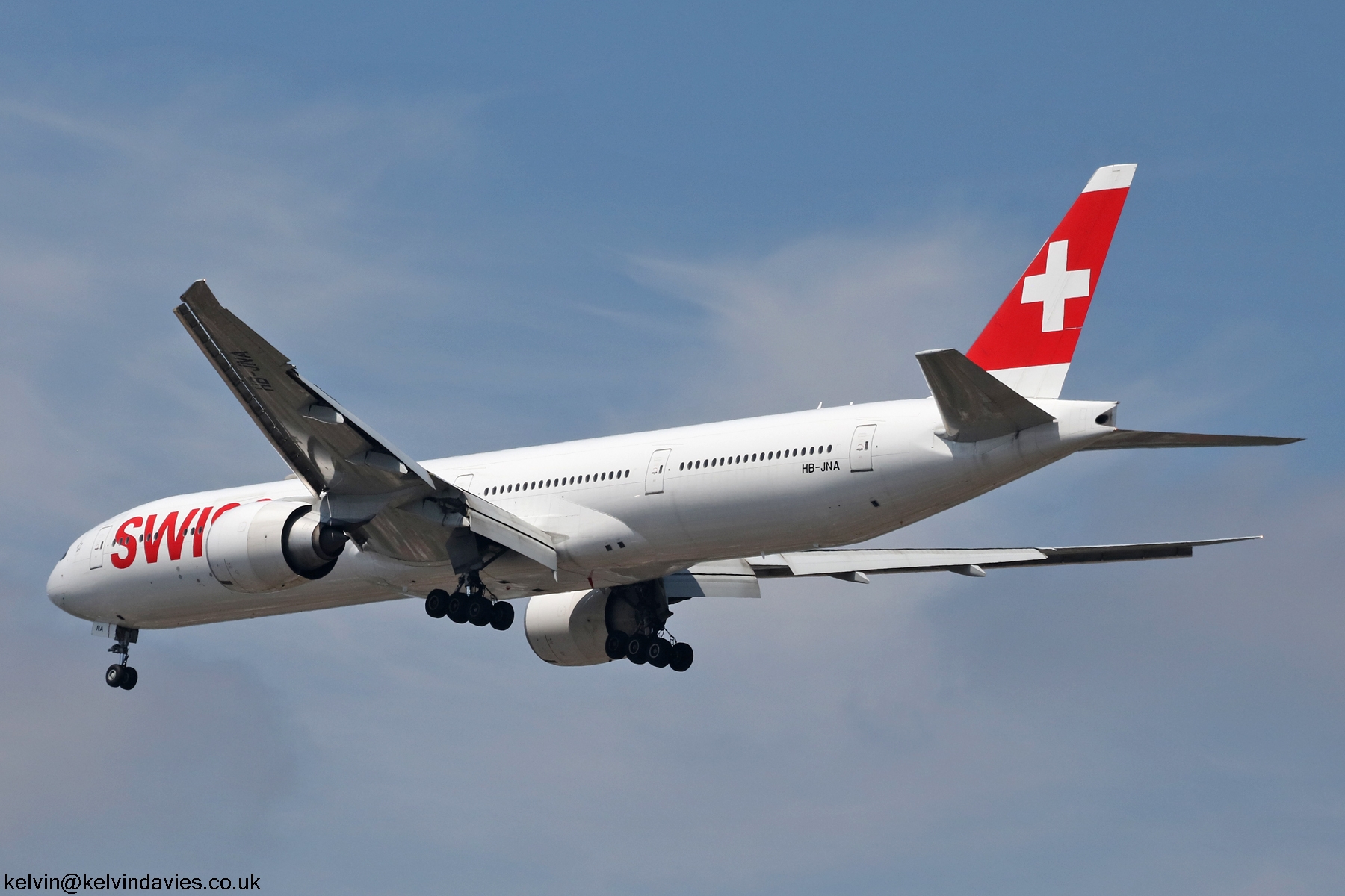 Swiss International 777 HB-JNA