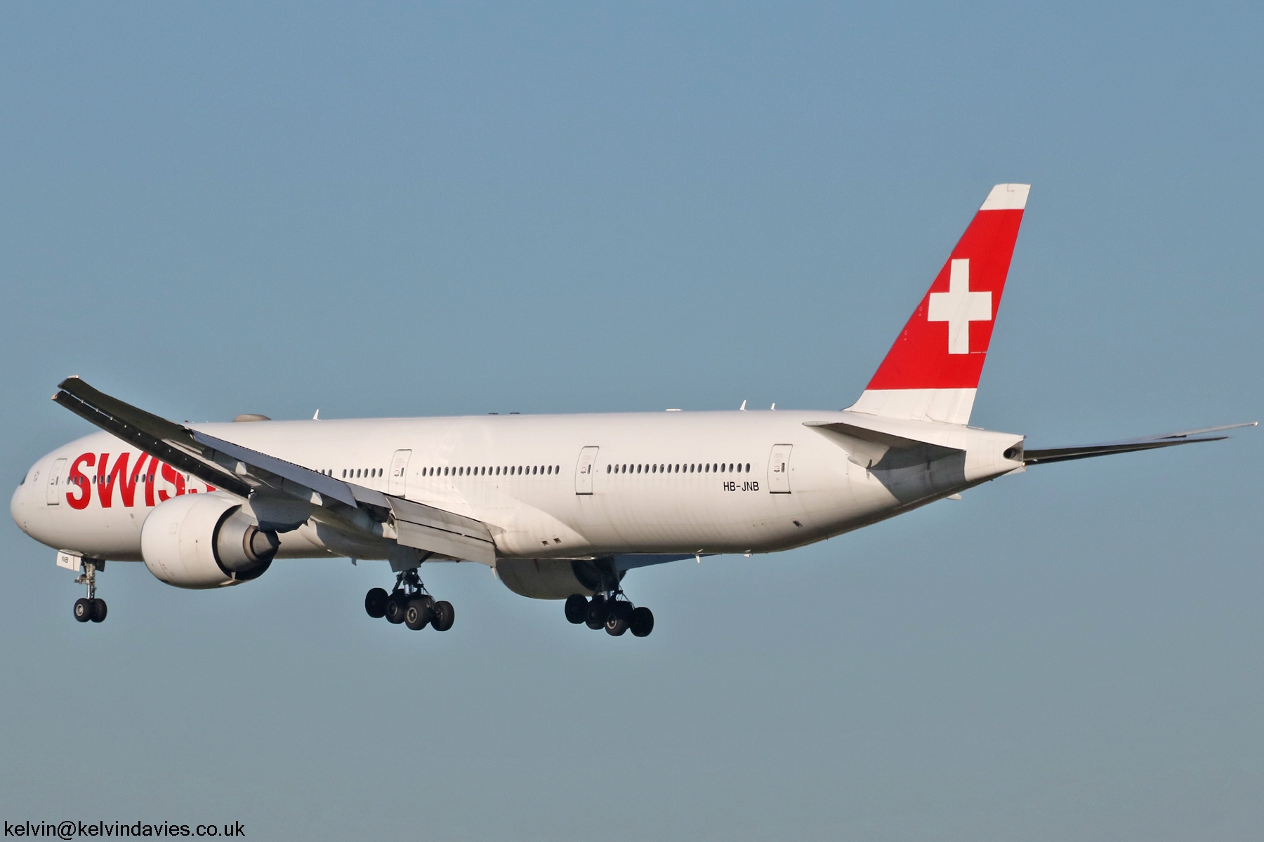 Swiss International 777 HB-JNB