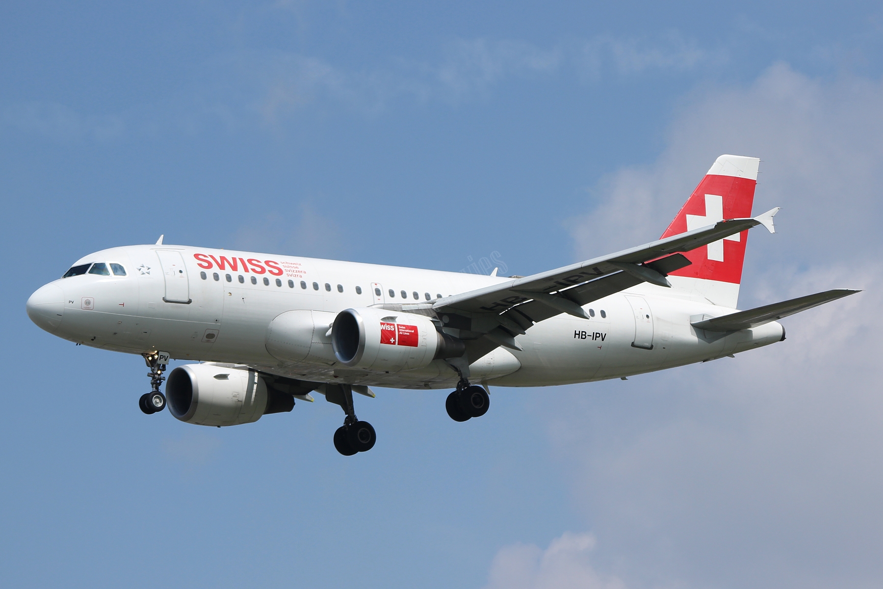 Swiss A319 HB-IPV