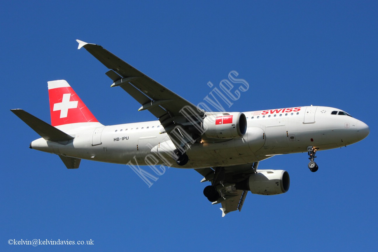 Swiss A319 HB-IPU