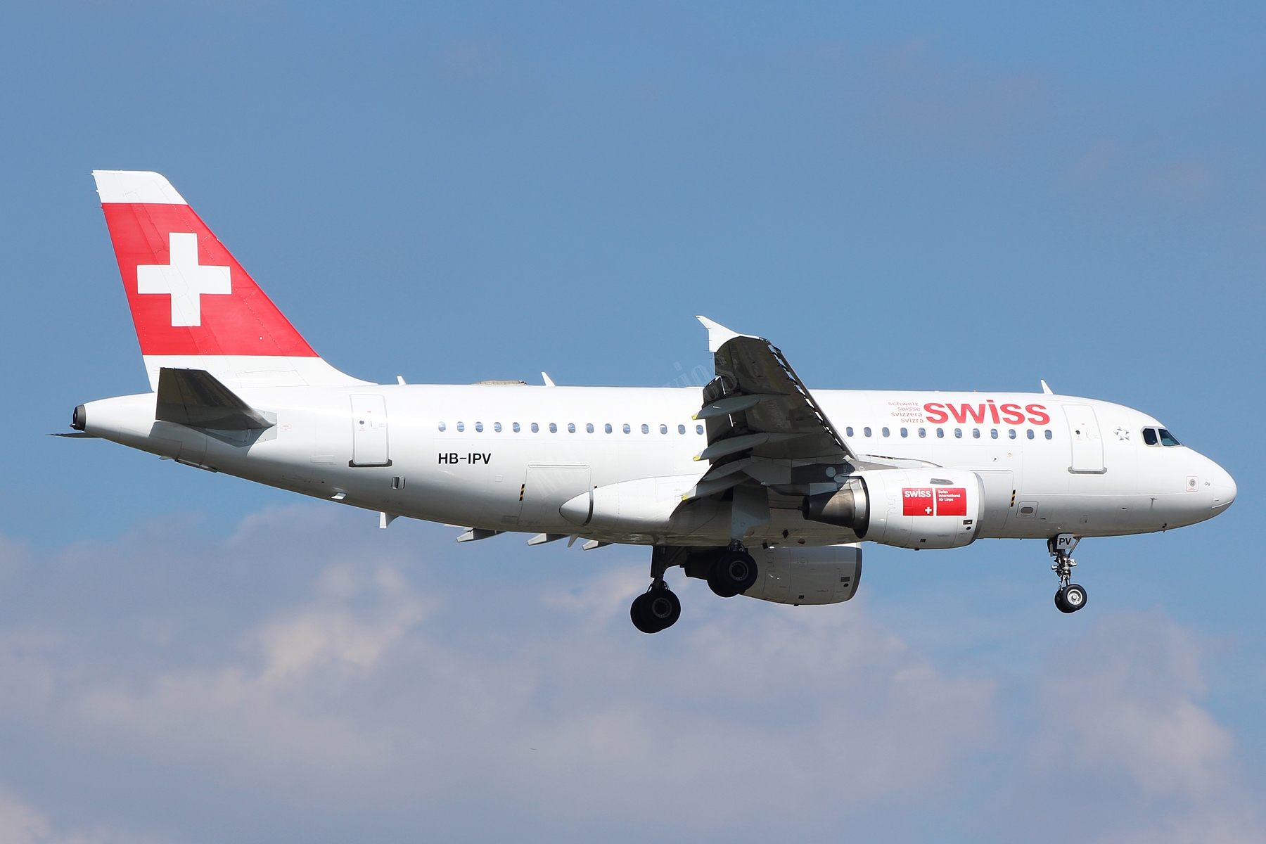 Swiss A319 HB-IPV