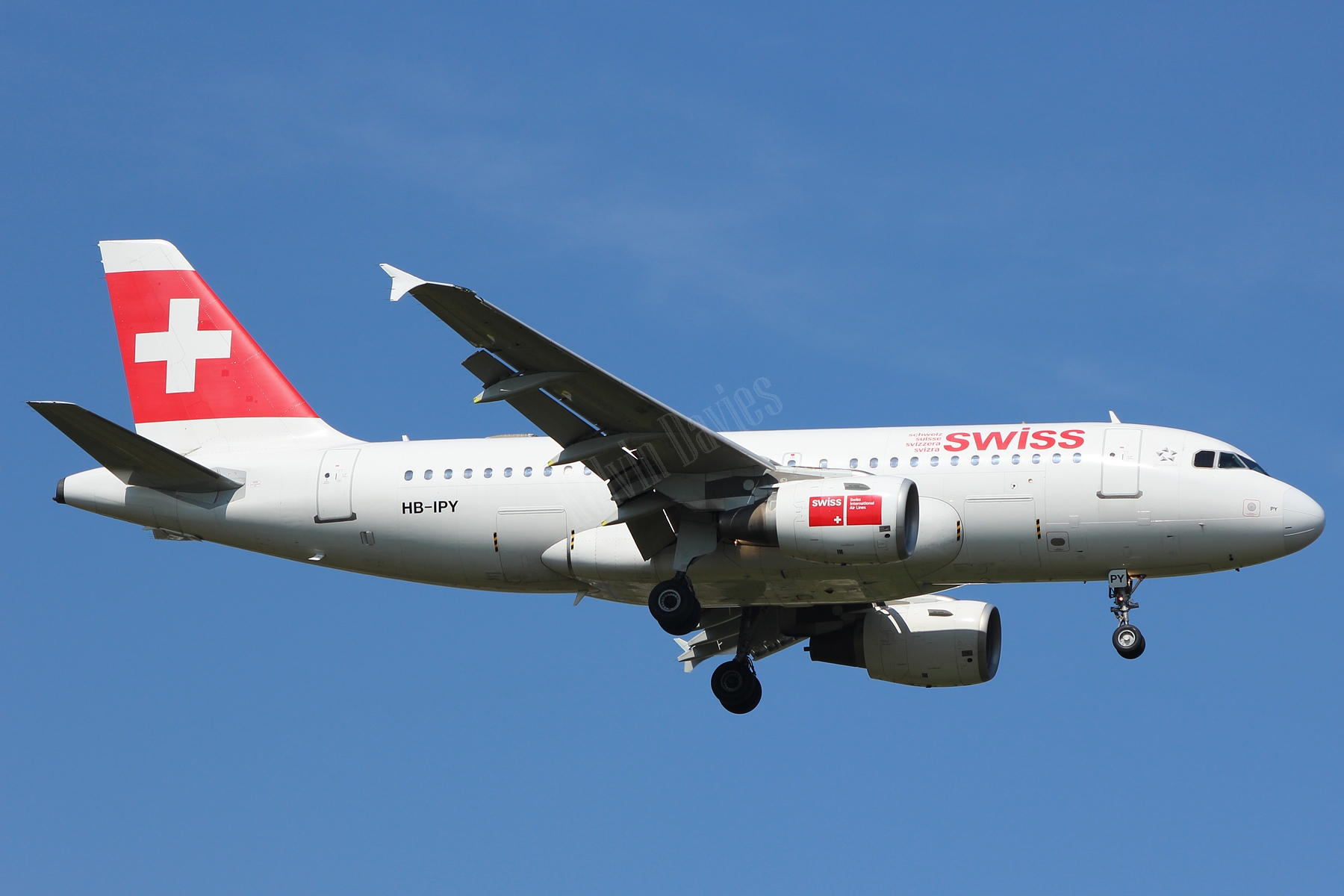 Swiss A319 HB-IPY