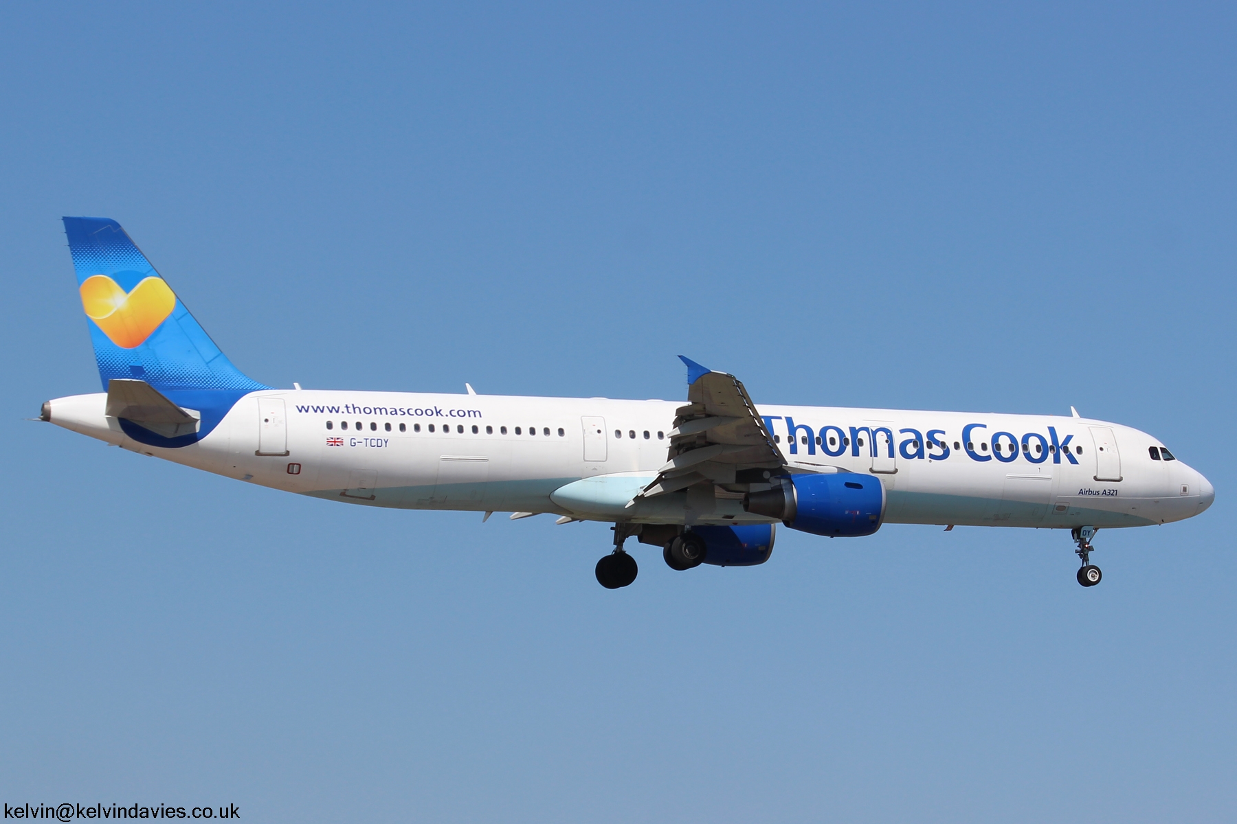 Thomas Cook A321 G-TCDY