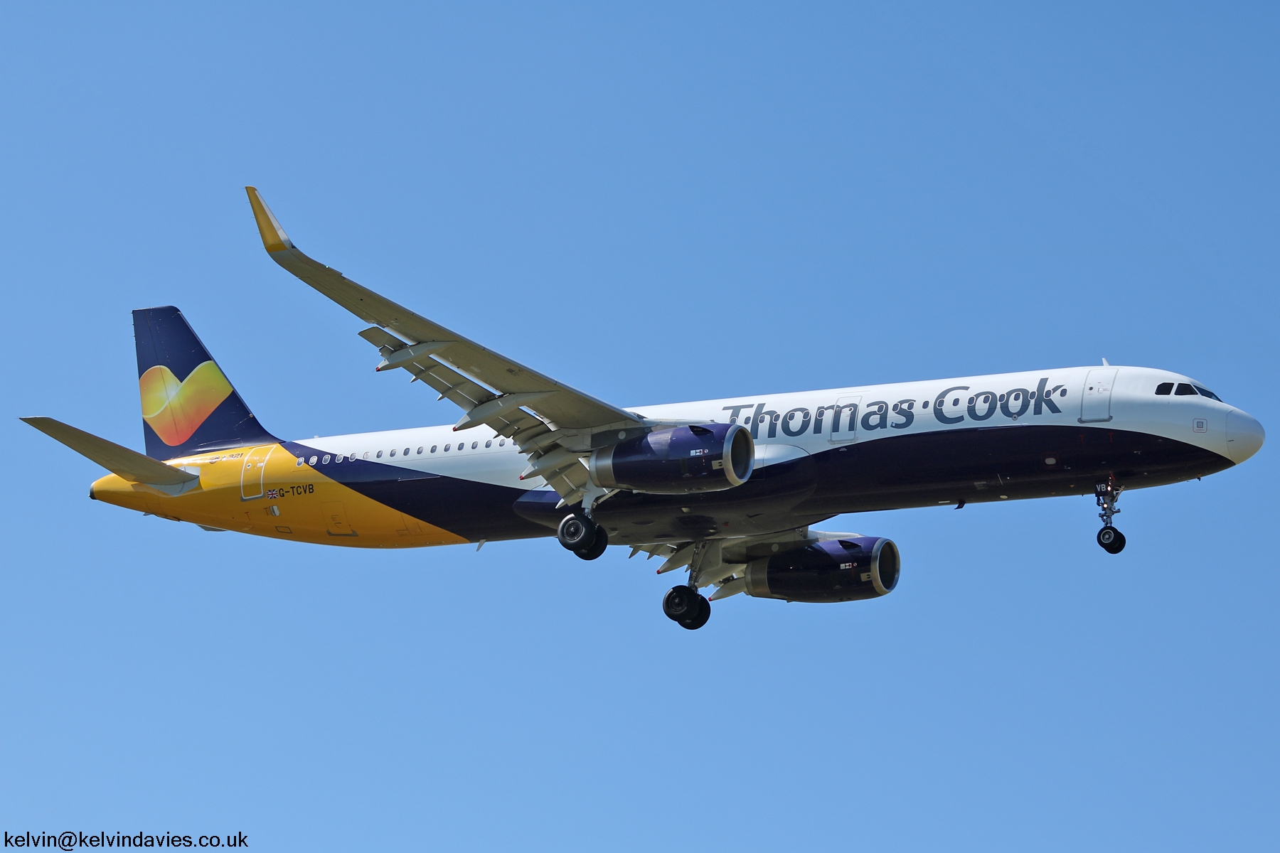 Thomas Cook A321 G-TCVB