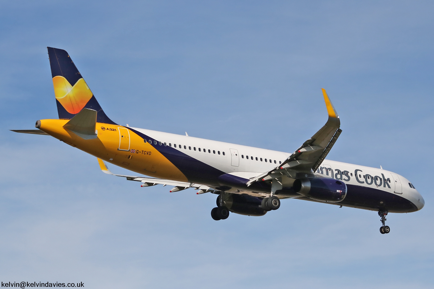 Thomas Cook Airlines A321 G-TCVD