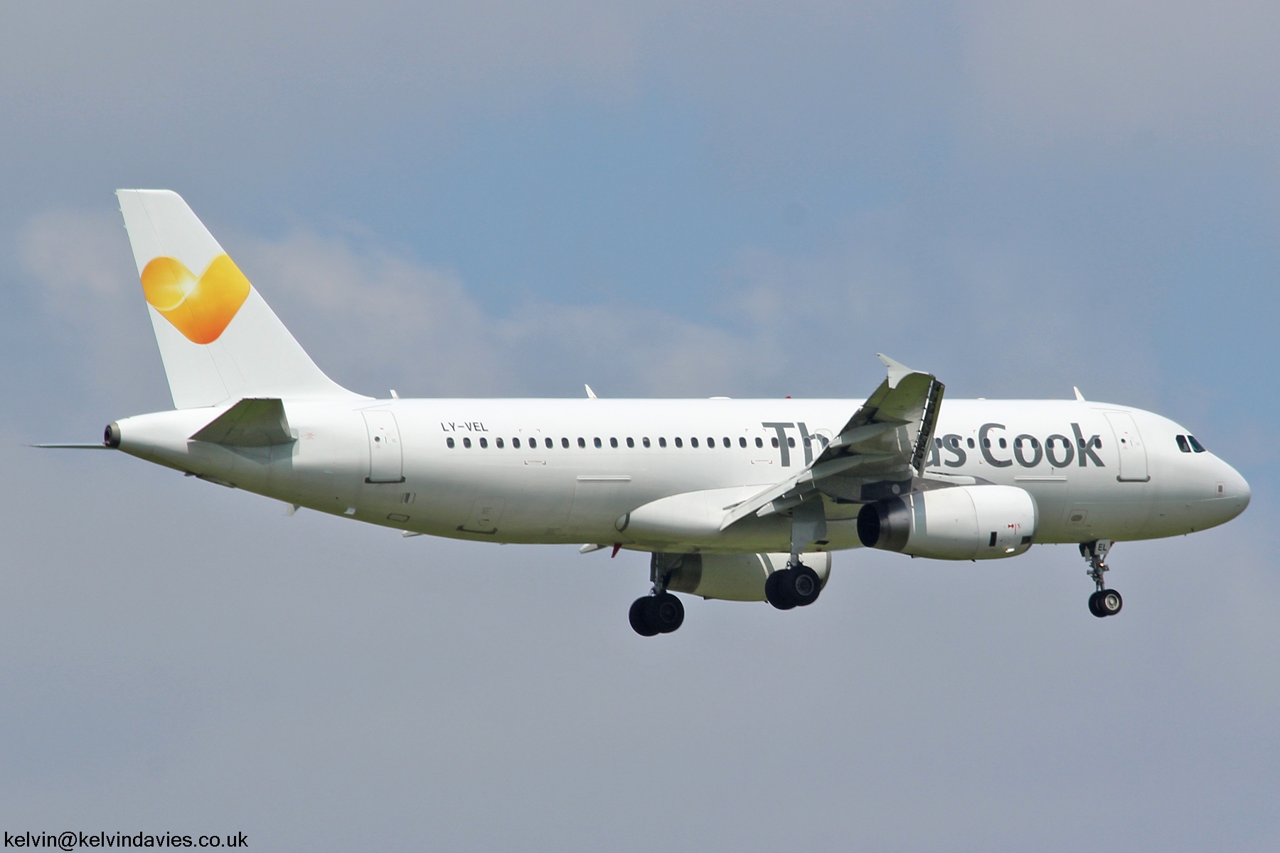 Thomas Cook A320 LY-VEL