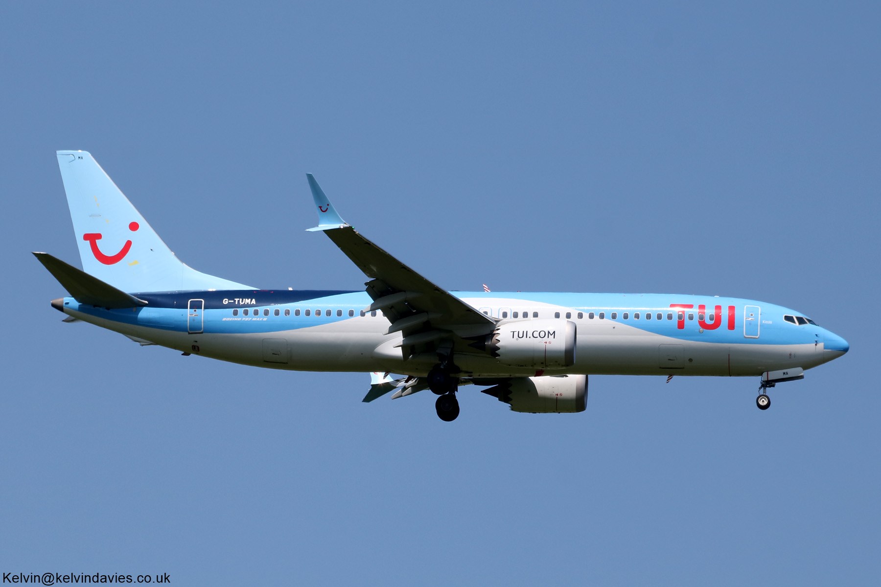 TUI Airways 737MAX G-TUMA