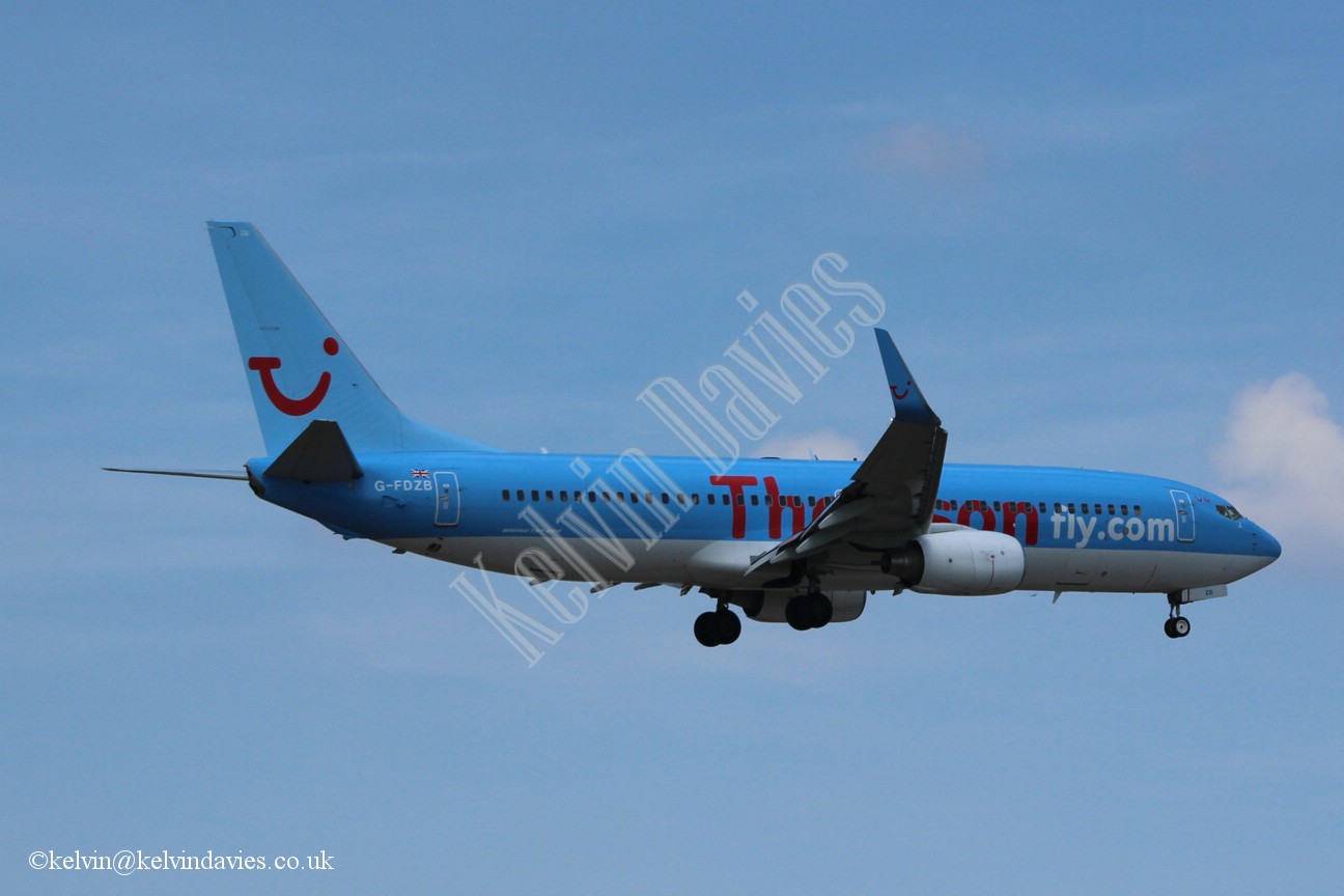 Thomson Airways 737 G-FDZB