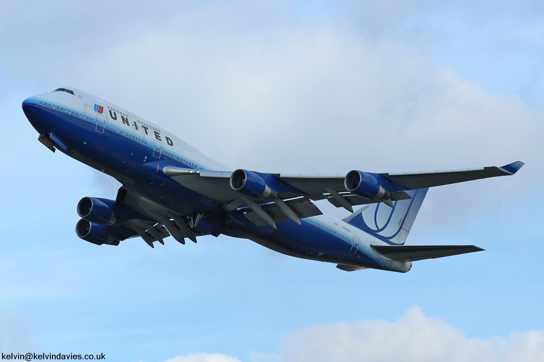 United Airlines 747 N174UA