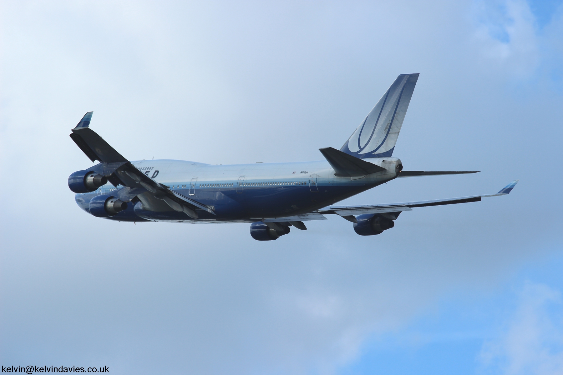 United Airlines 747 N174UA