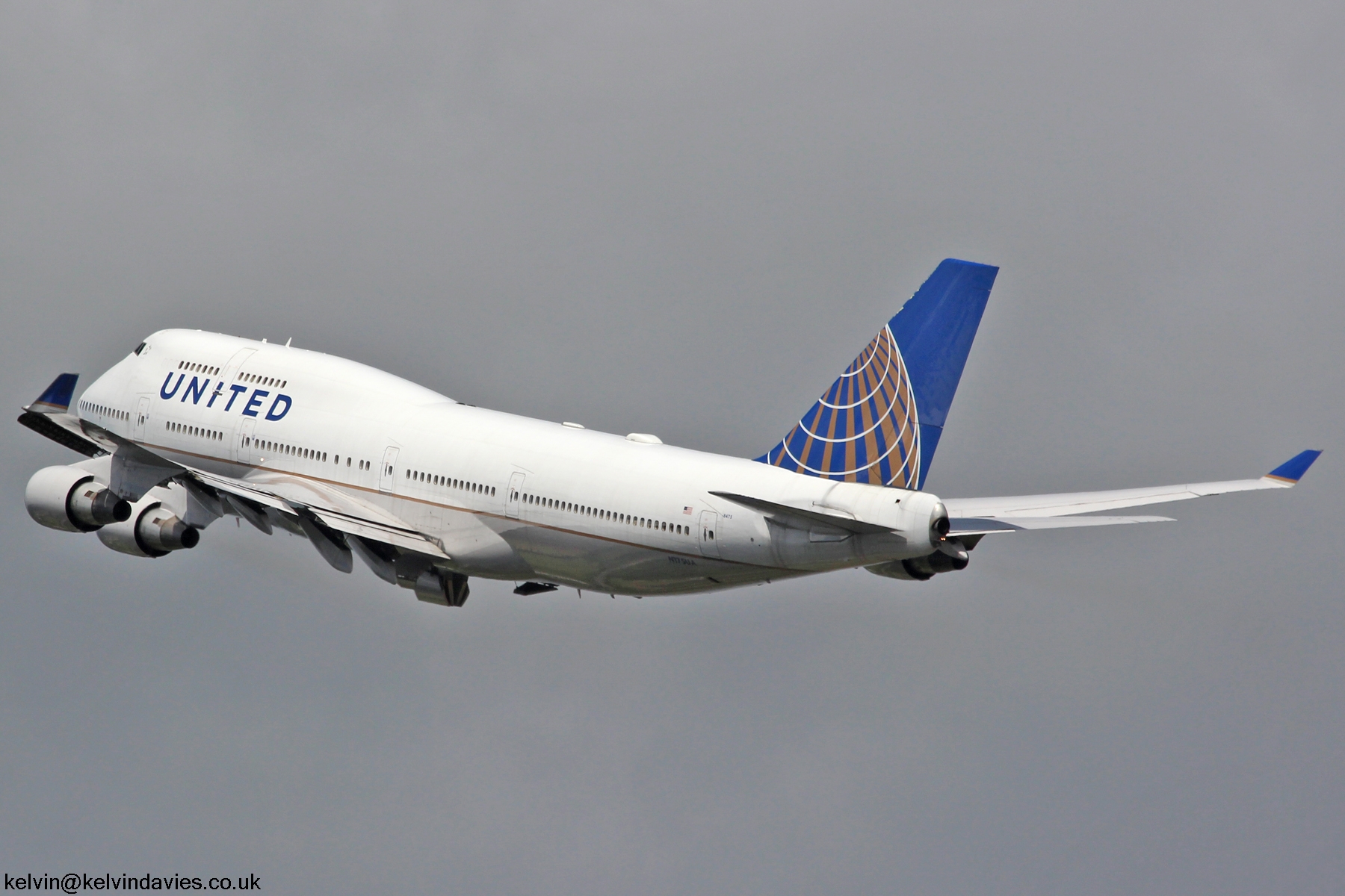 United Airlines 747 N175UA