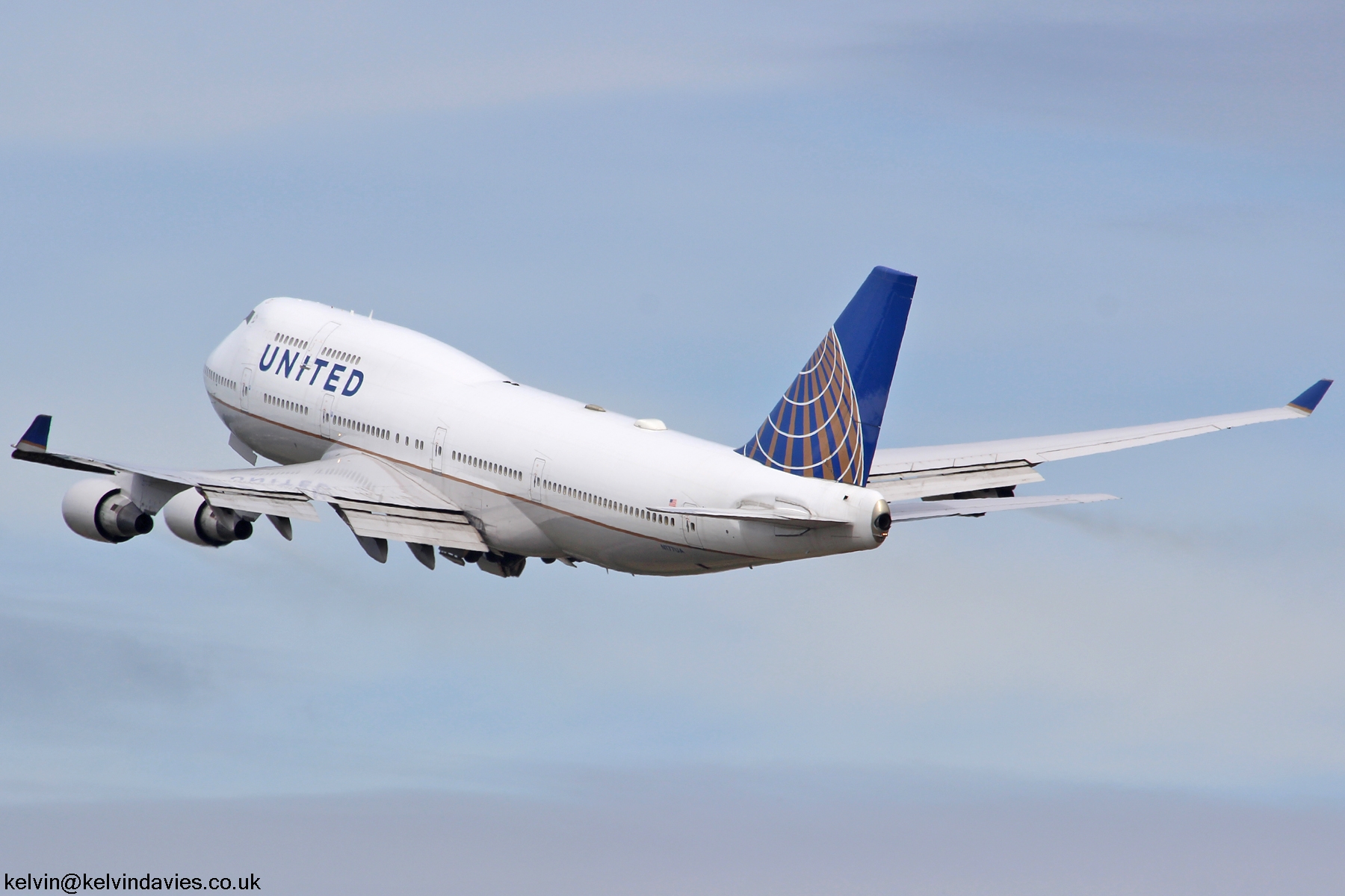 United Airlines 747 N177UA
