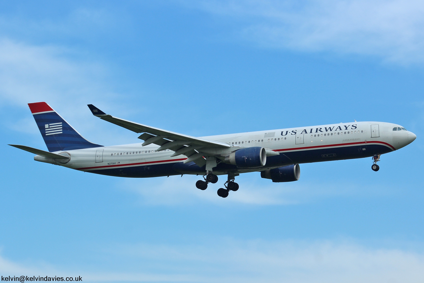 US Airways A330 N273AY