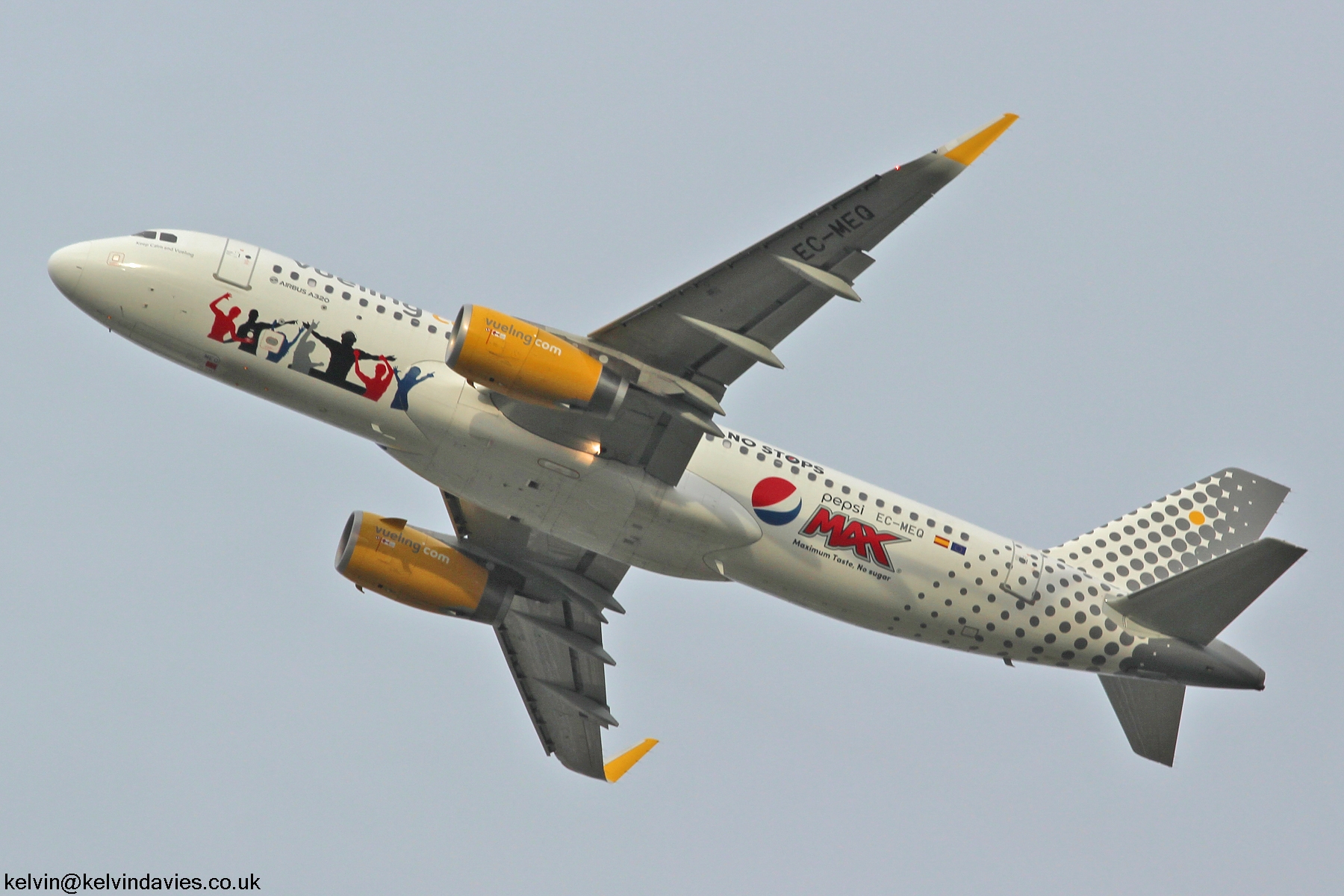 Vueling Airlines A320 EC-MEQ