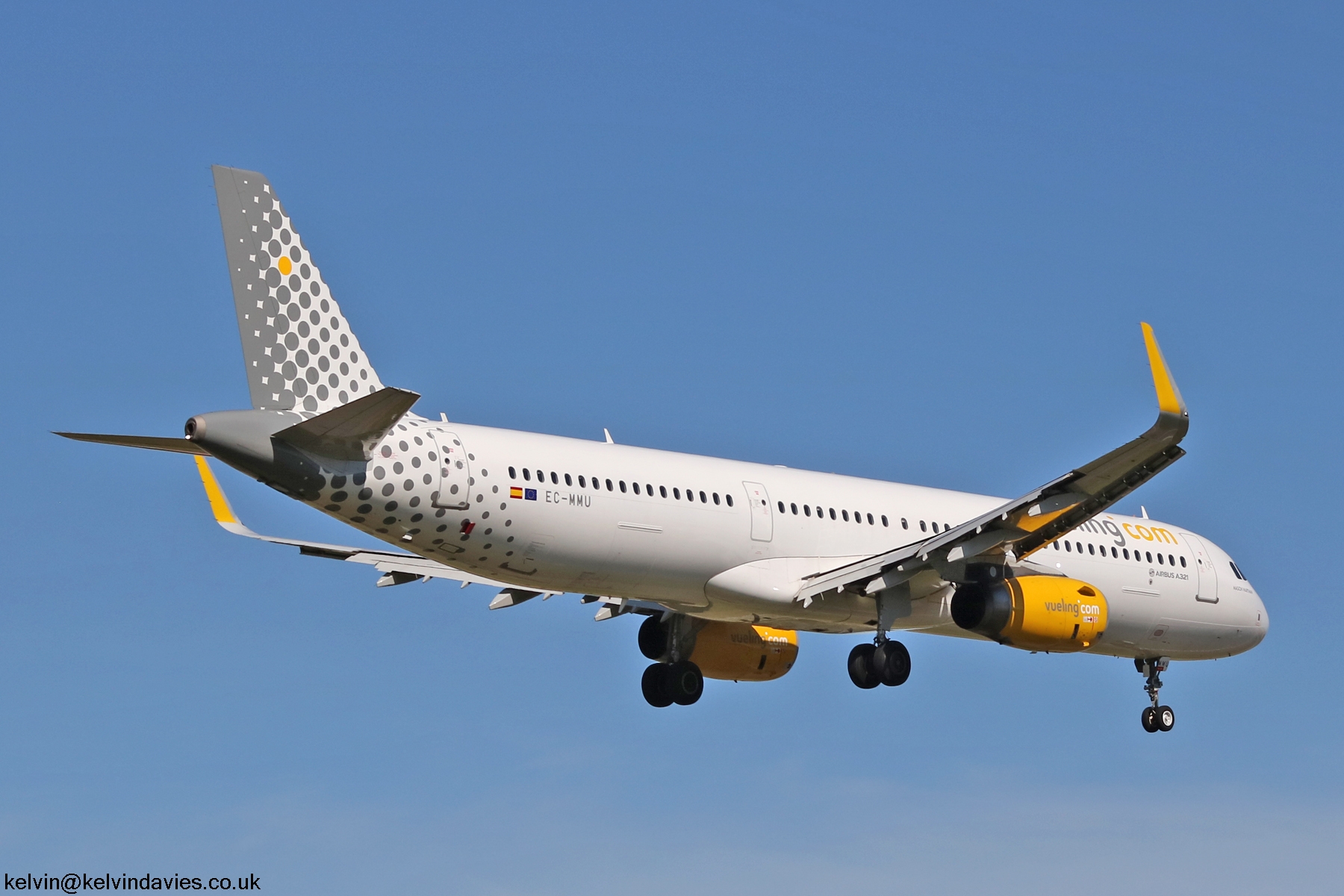 Vueling Airlines A321 EC-MMU