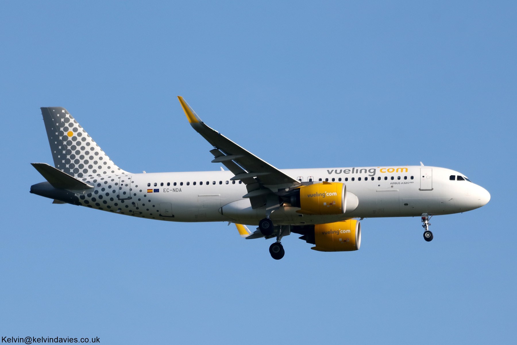 Vueling Airlines A320 EC-NDA