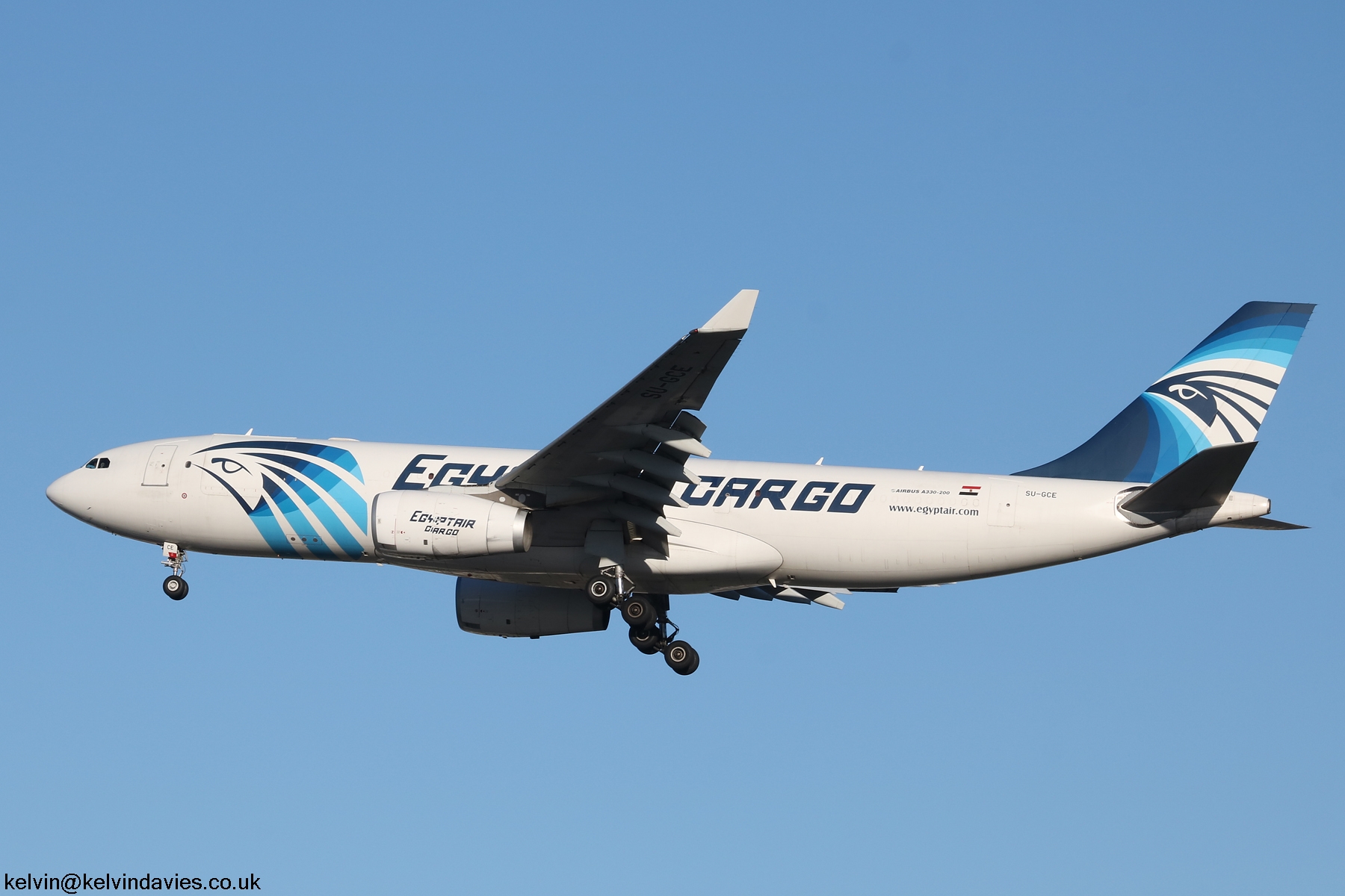 Egypt Air Cargo A330 SU-GCE