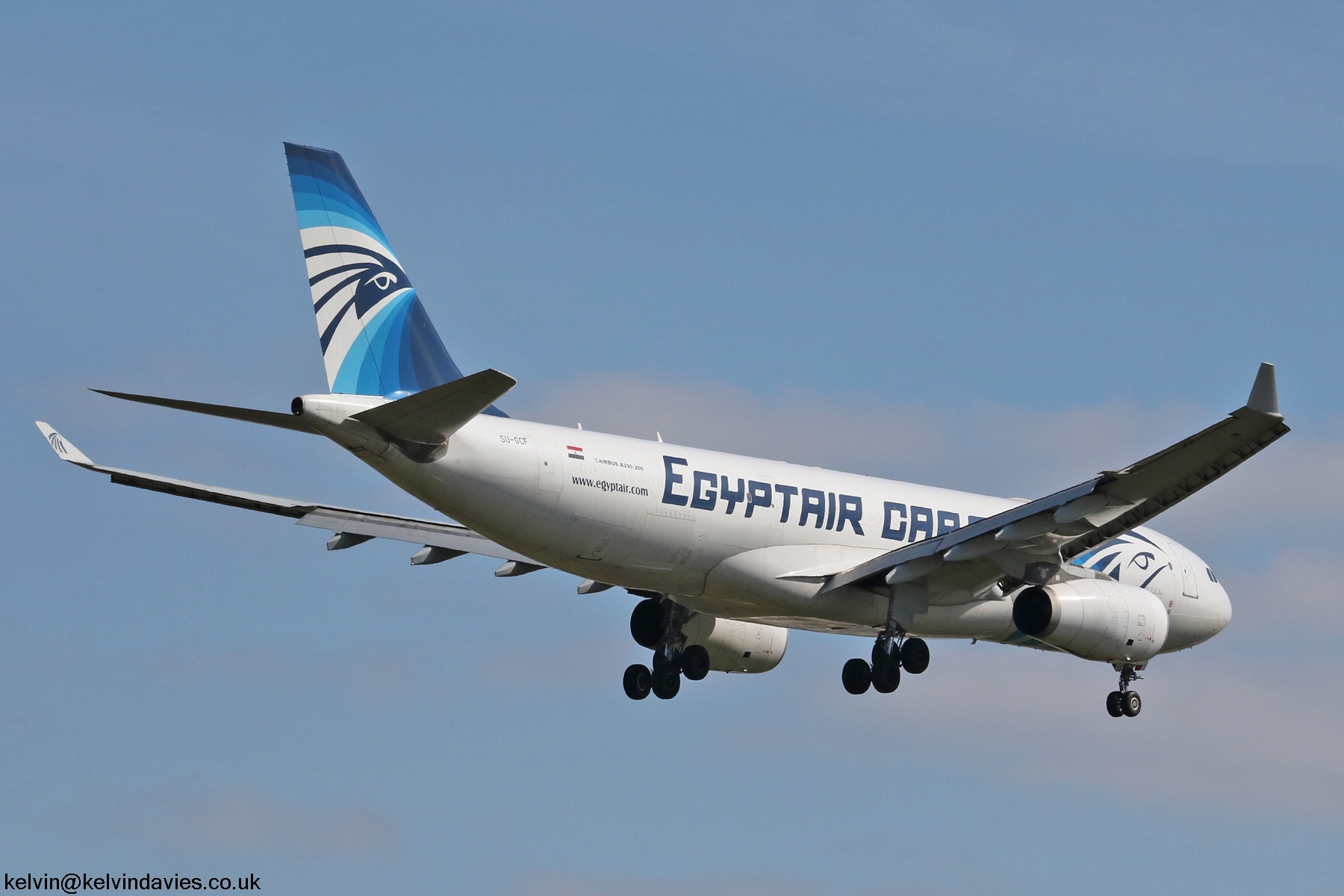 Egypt Air Cargo A330 SU-GCF