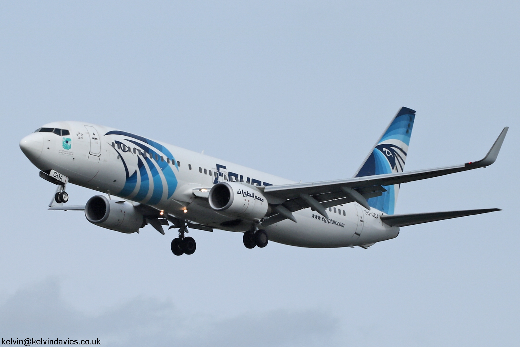 Egyptair 737NG SU-GDA