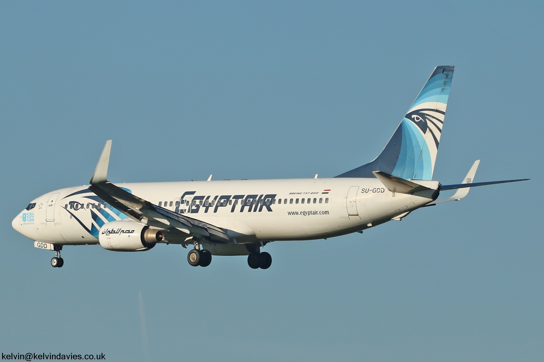 Egypt Air 737NG SU-GDD
