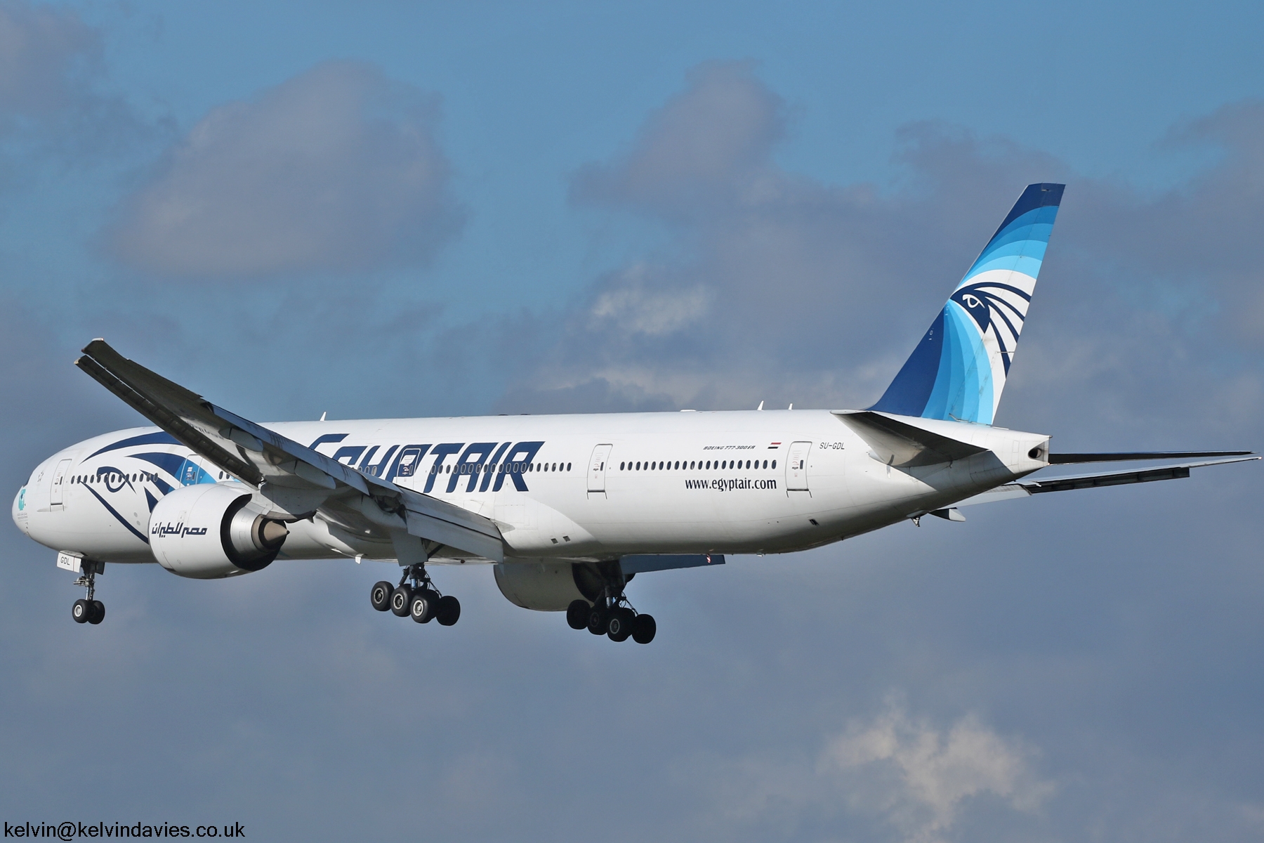 Egyptair 777 SU-GDL