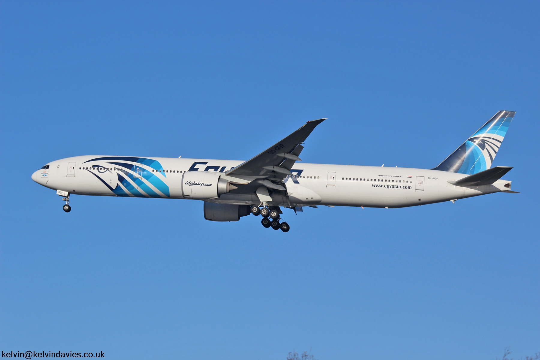 Egyptair 777 SU-GDP