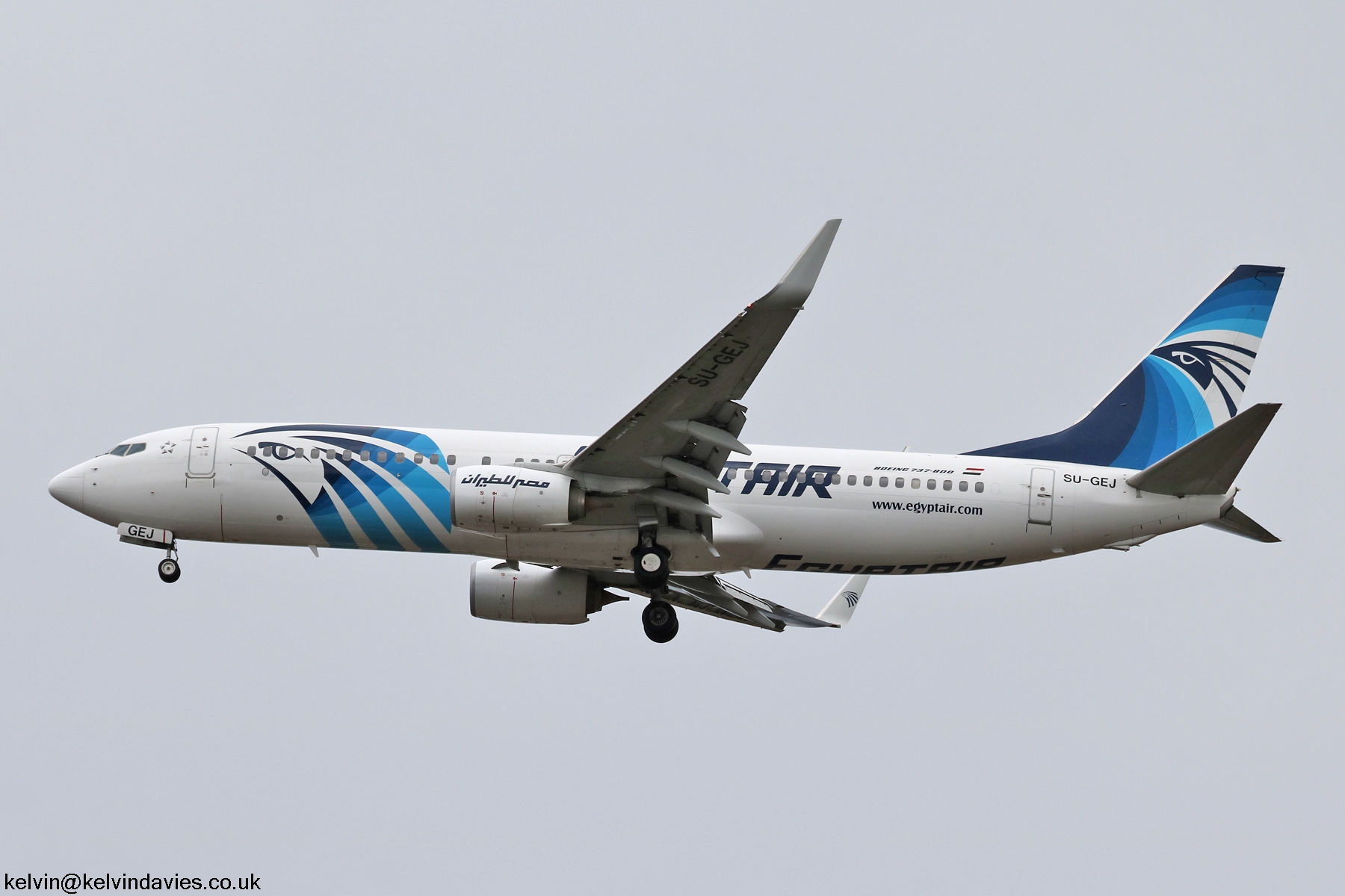 EgyptAir 737NG SU-GEJ