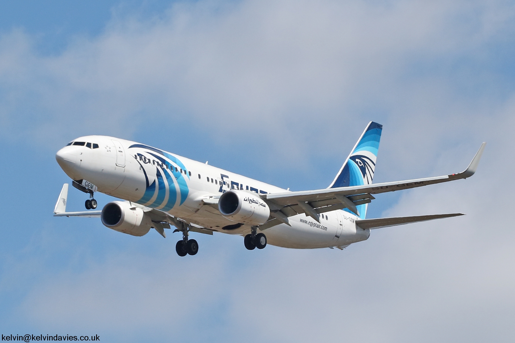 Egyptair 737NG SU-GEM