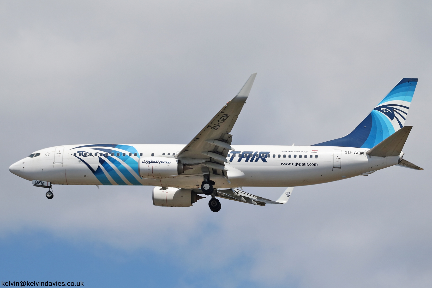 Egyptair 737NG SU-GEM