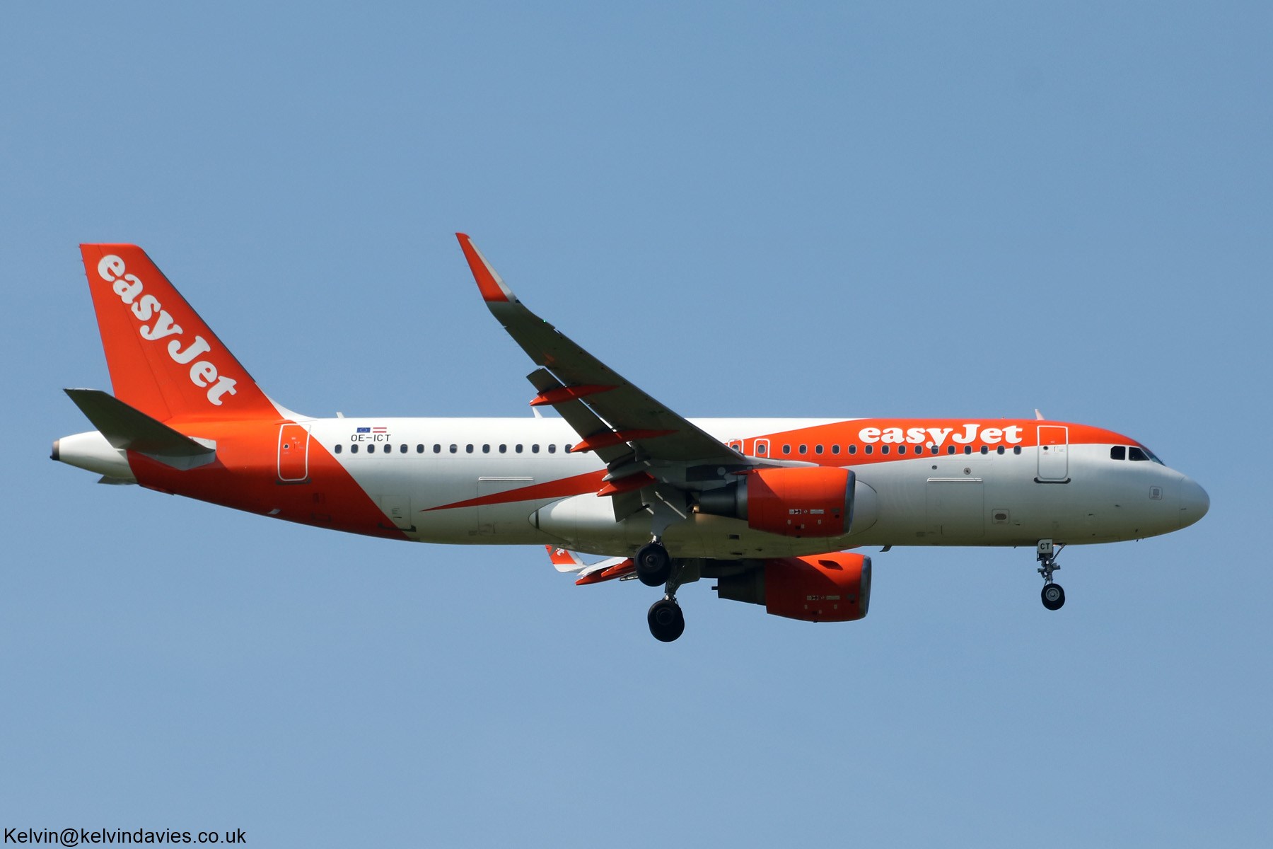 easyJet Europe A320 OE-ICT