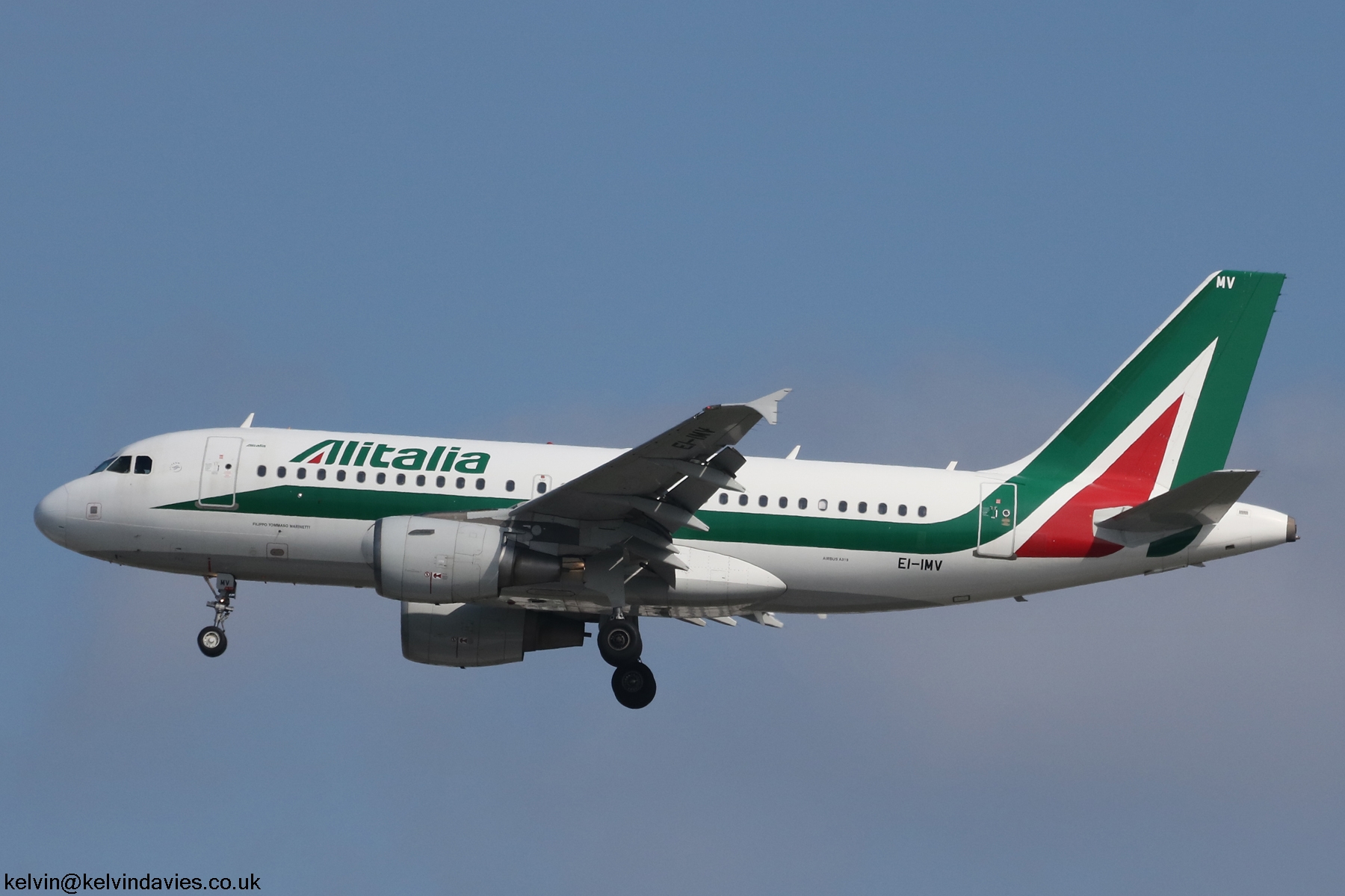 Alitalia A319 EI-IMV