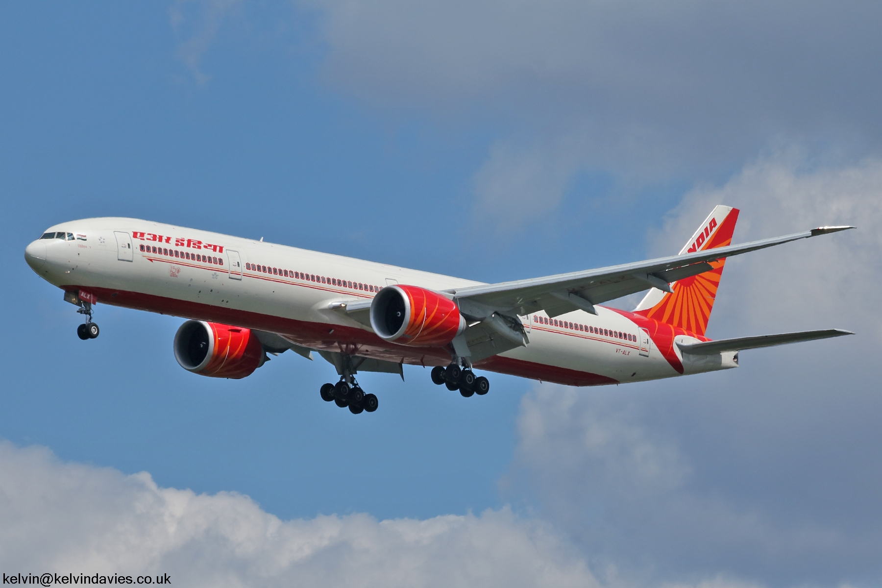 Air India 777 VT-ALX