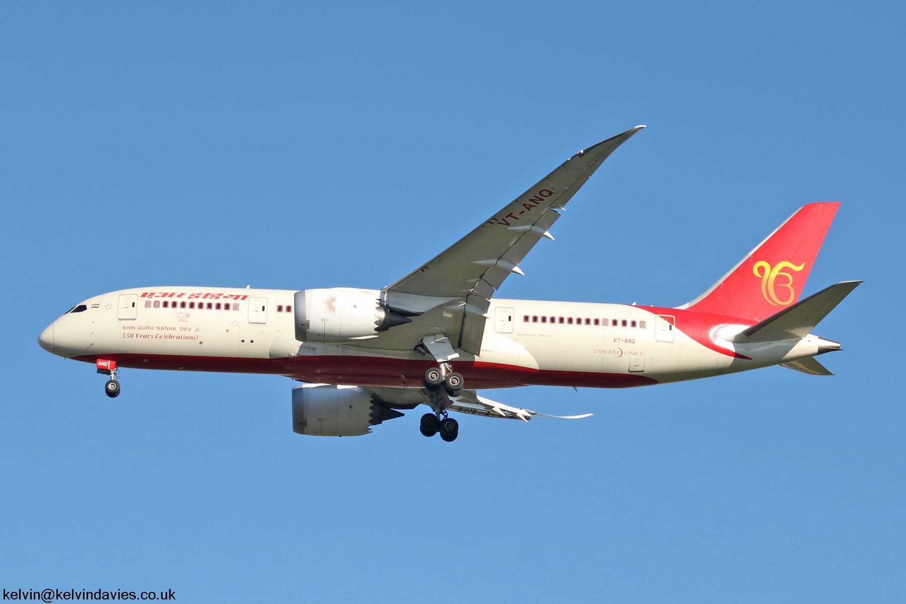 Air India 787 VT-ANQ