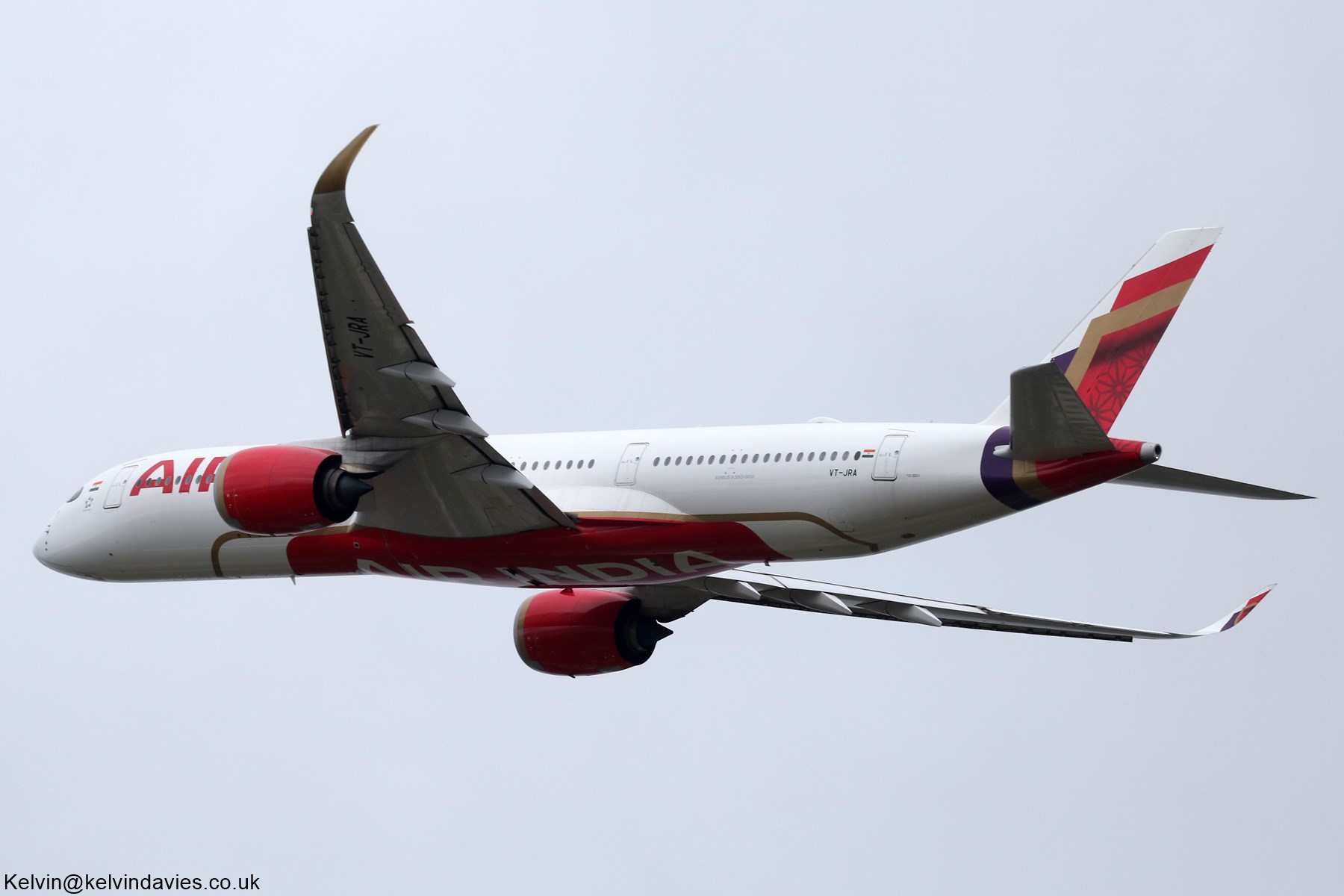 Air India A350 VT-JRA