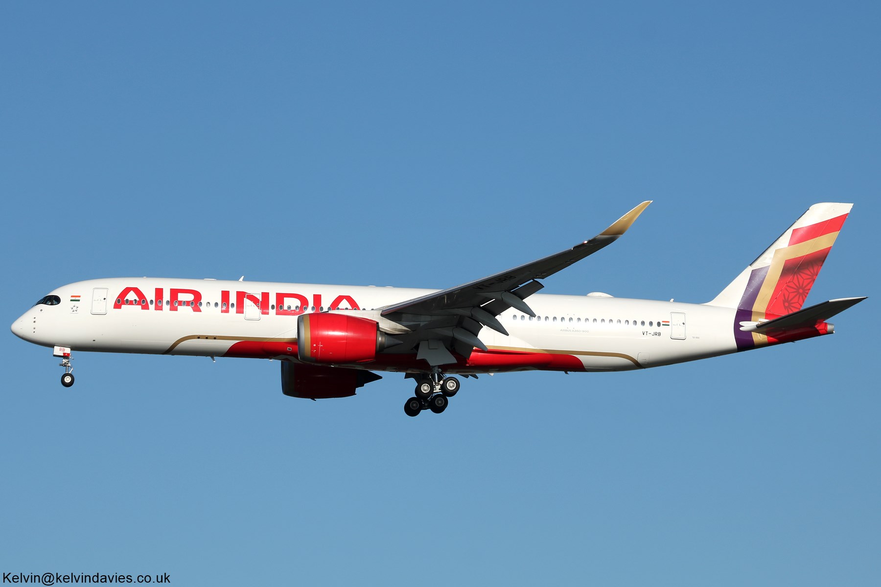 Air India A350 VT-JRB