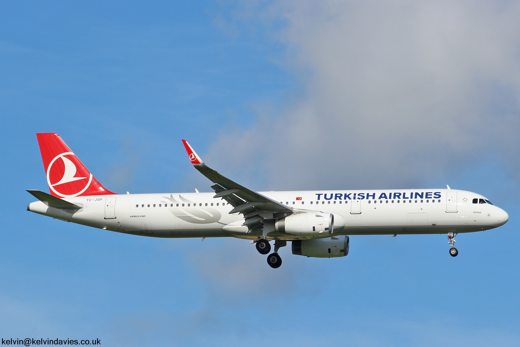 Turkish Airlines A321 TC-JSP