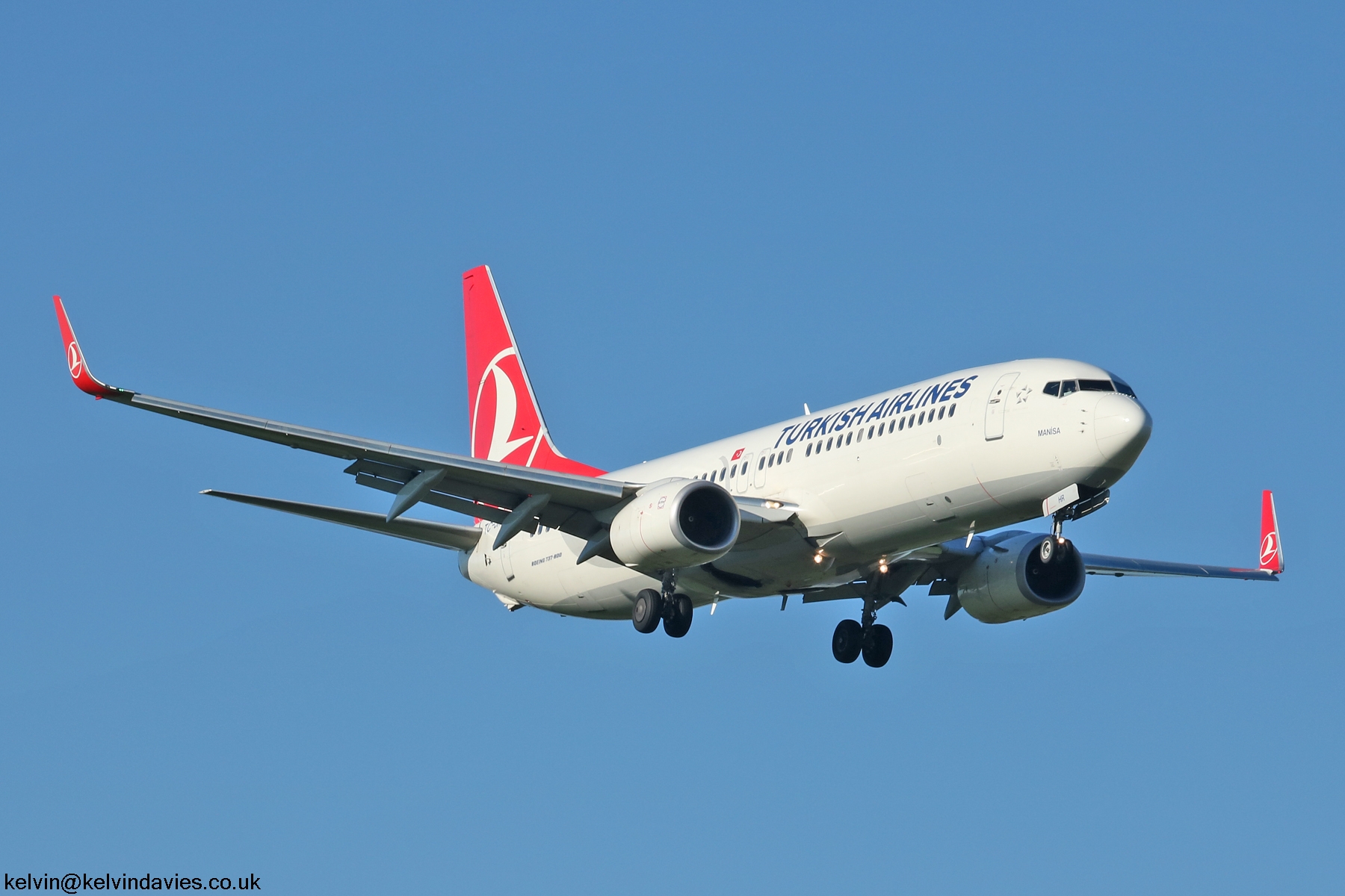 Turkish Airlines 737NG TC-JHR