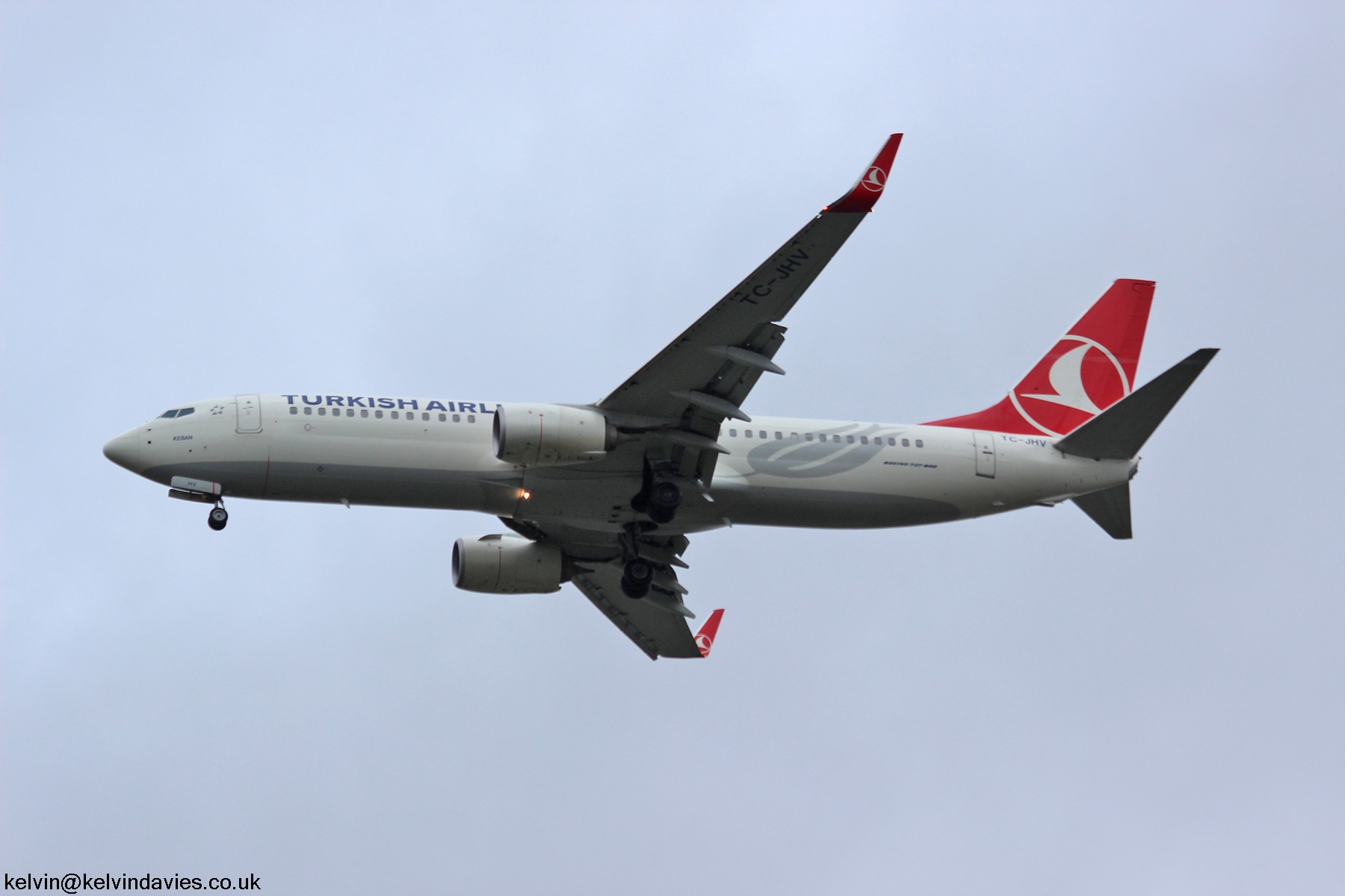 Turkish Airlines 737NG-800 TC-JHV