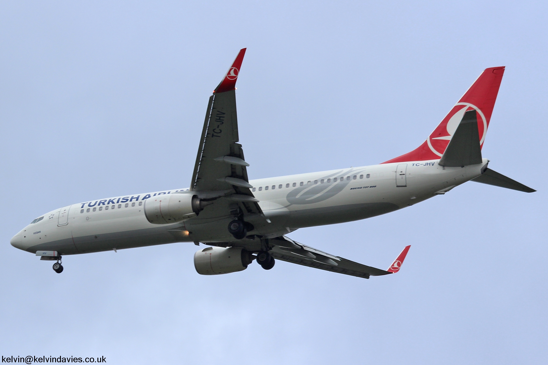 Turkish Airlines 737NG-800 TC-JHV