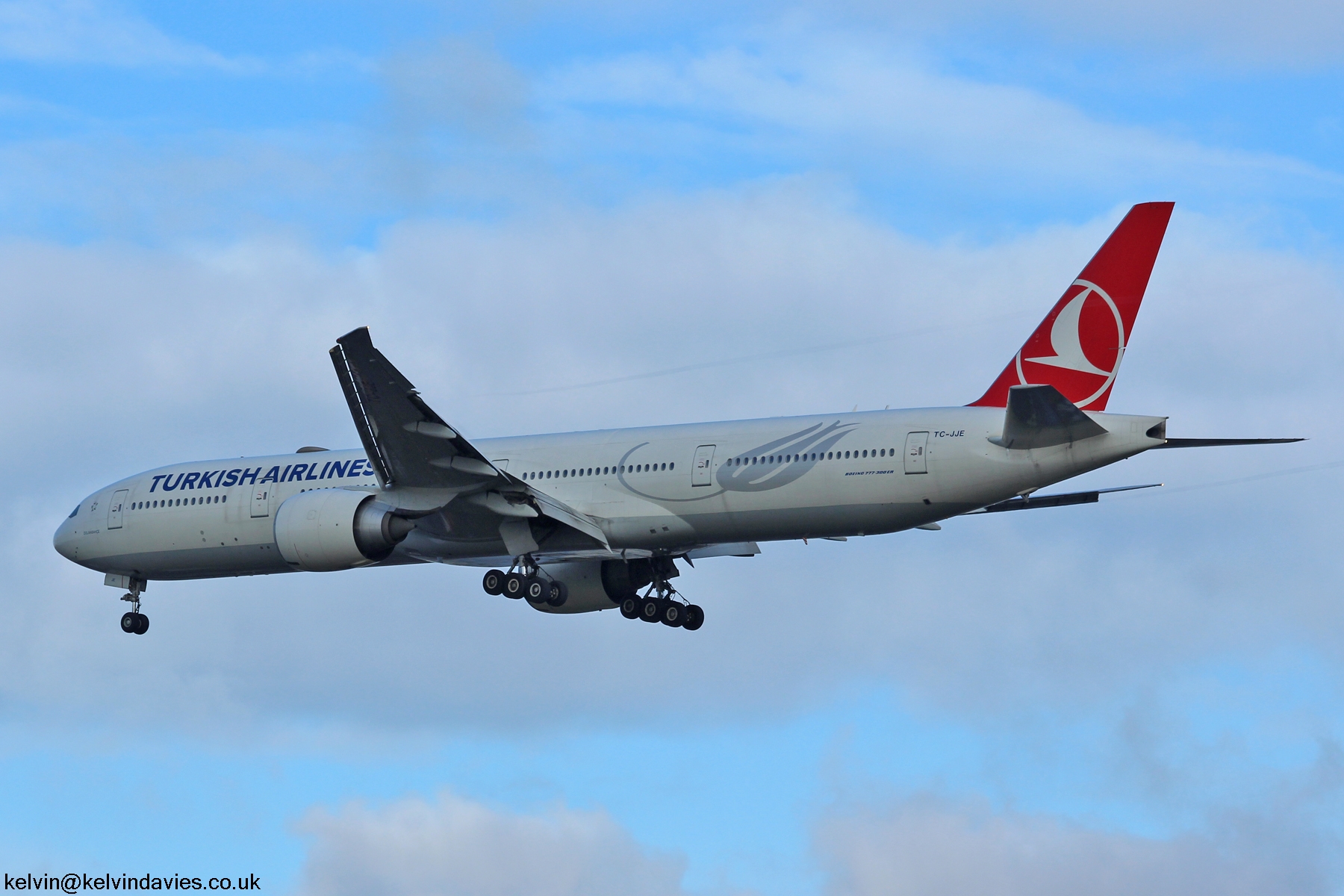 Turkish Airlines 777 TC-JJE