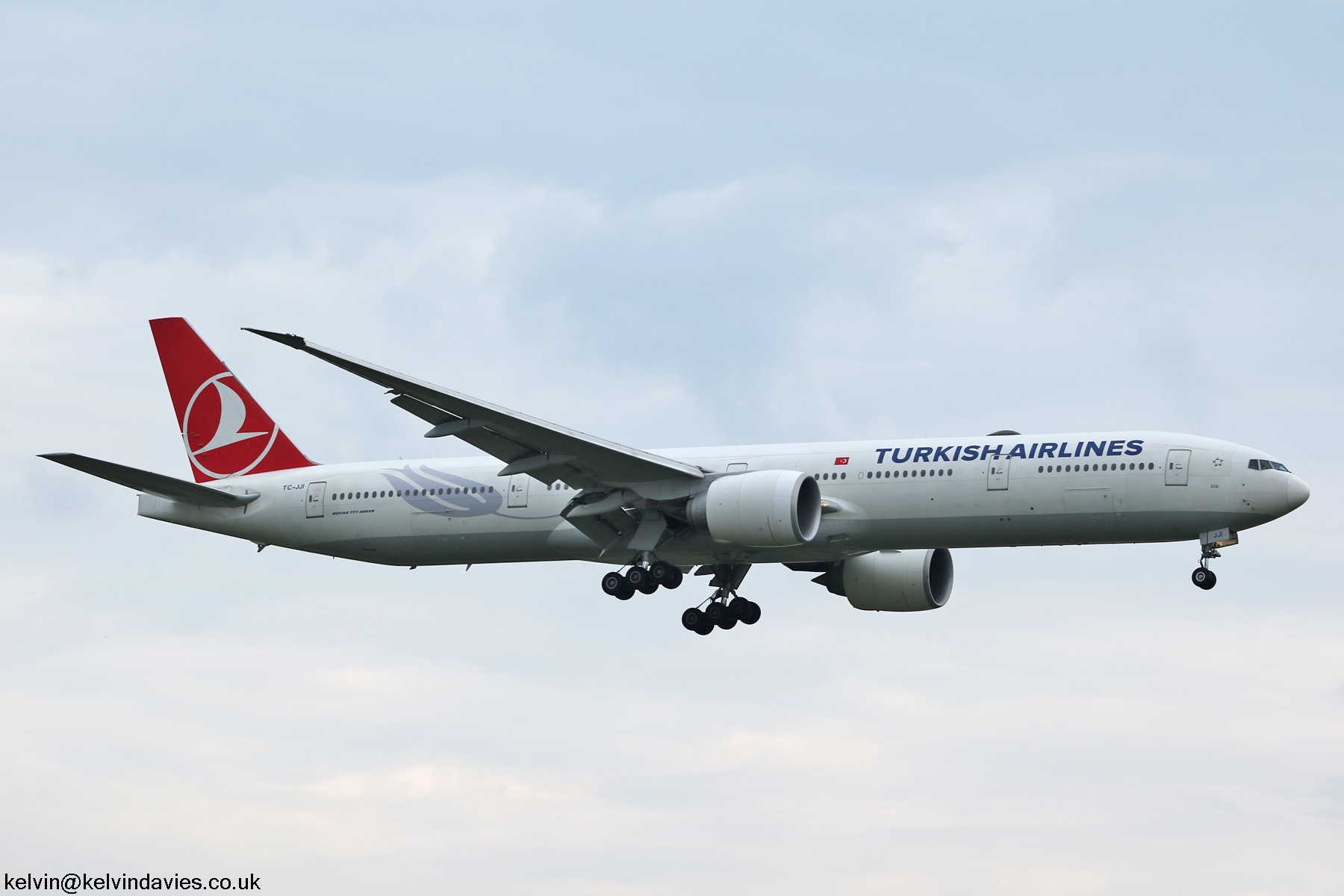 Turkish Airlines 777 TC-JJI