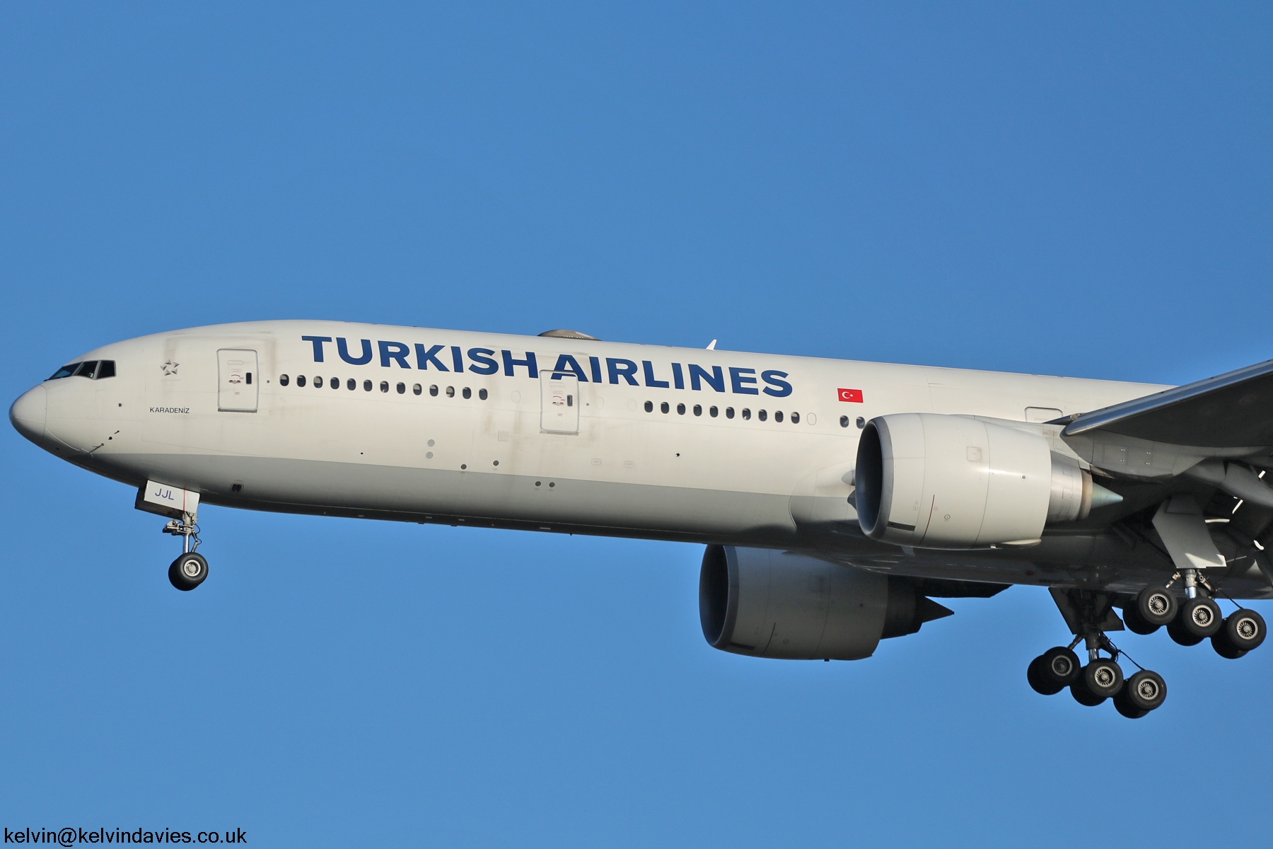 Turkish Airlines 777 TC-JJL