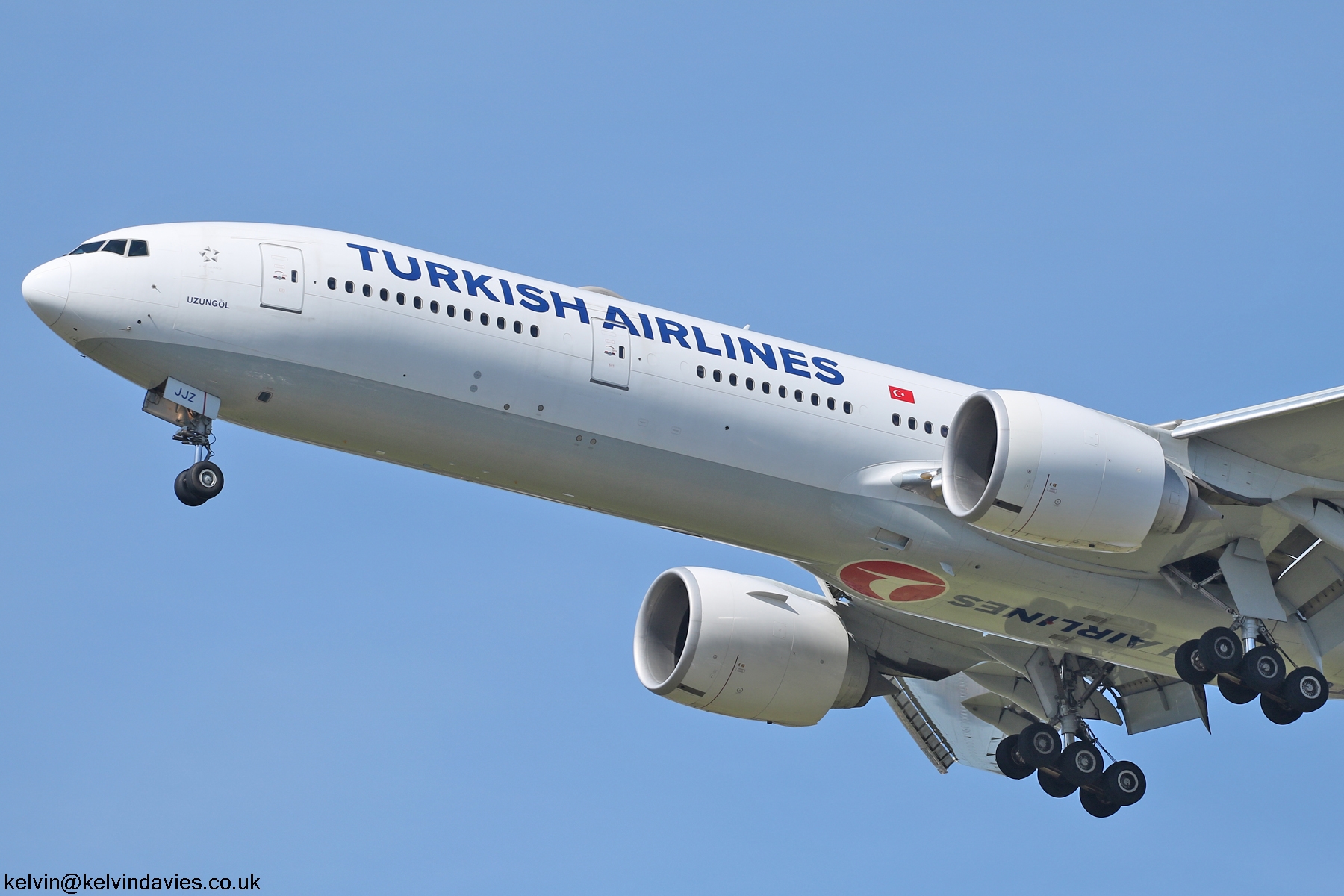 Turkish Airlines 777 TC-JJZ