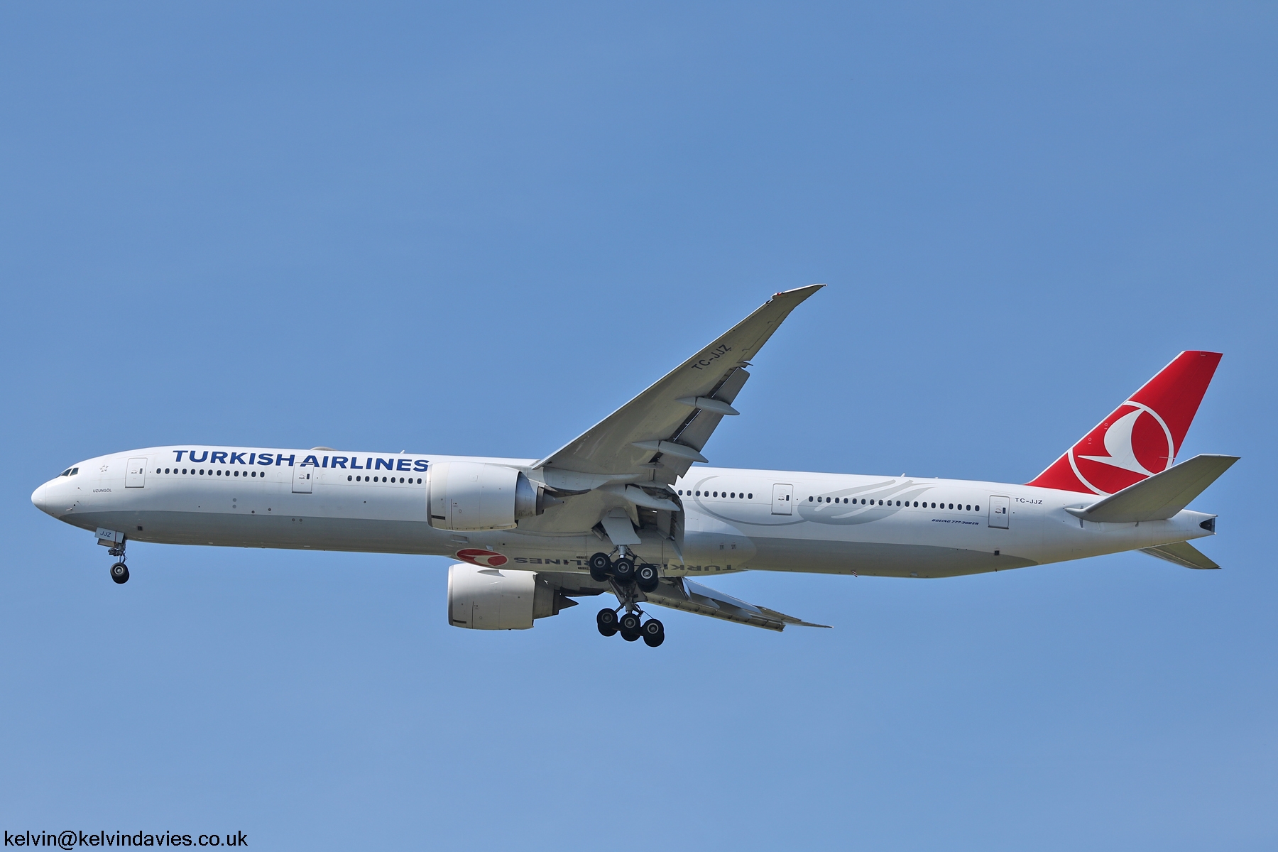 Turkish Airlines 777 TC-JJZ