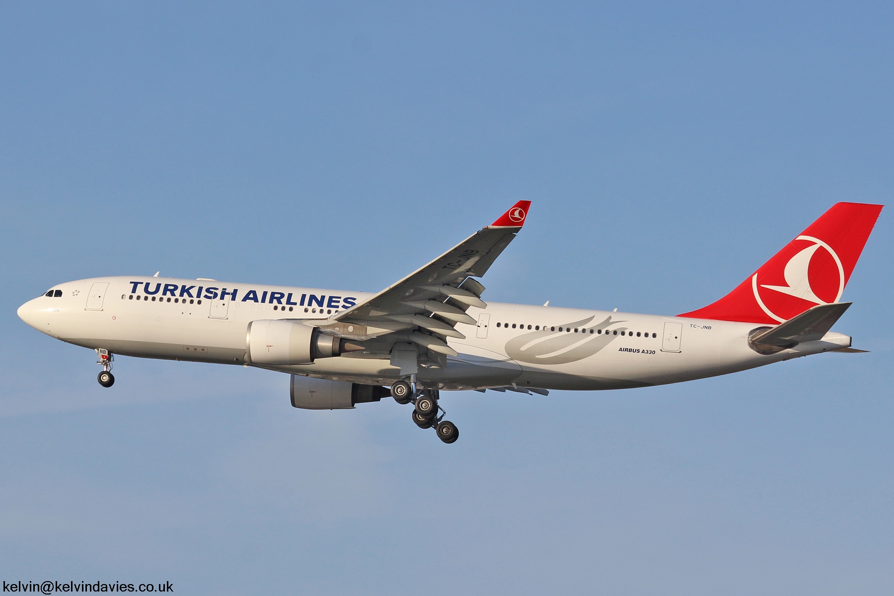 Turkish Airlines A330 TC-JNB