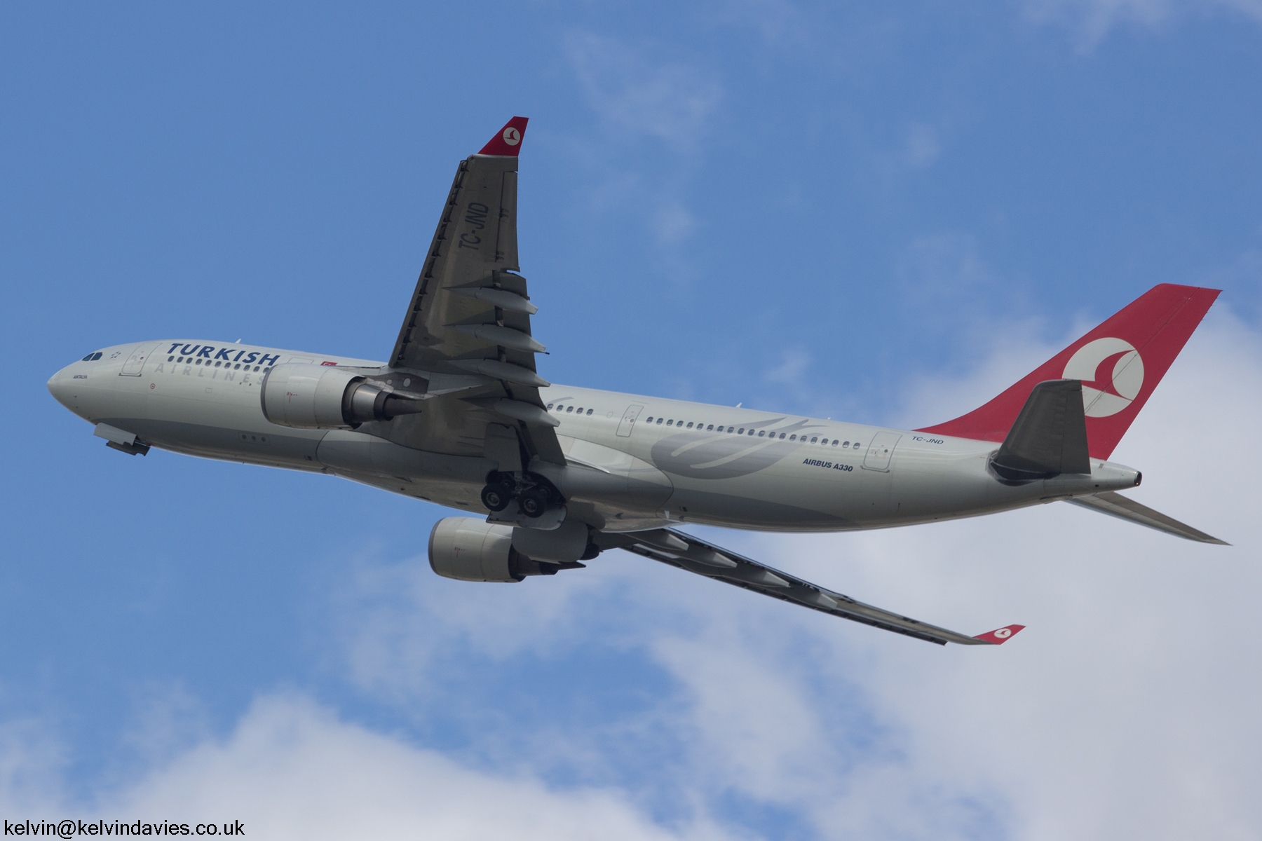 Turkish Airlines A330 TC-JND