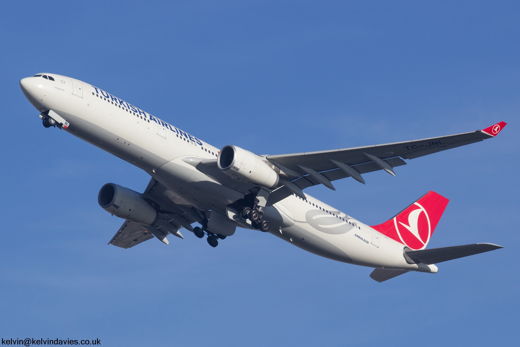 Turkish Airlines A330 TC-JNL